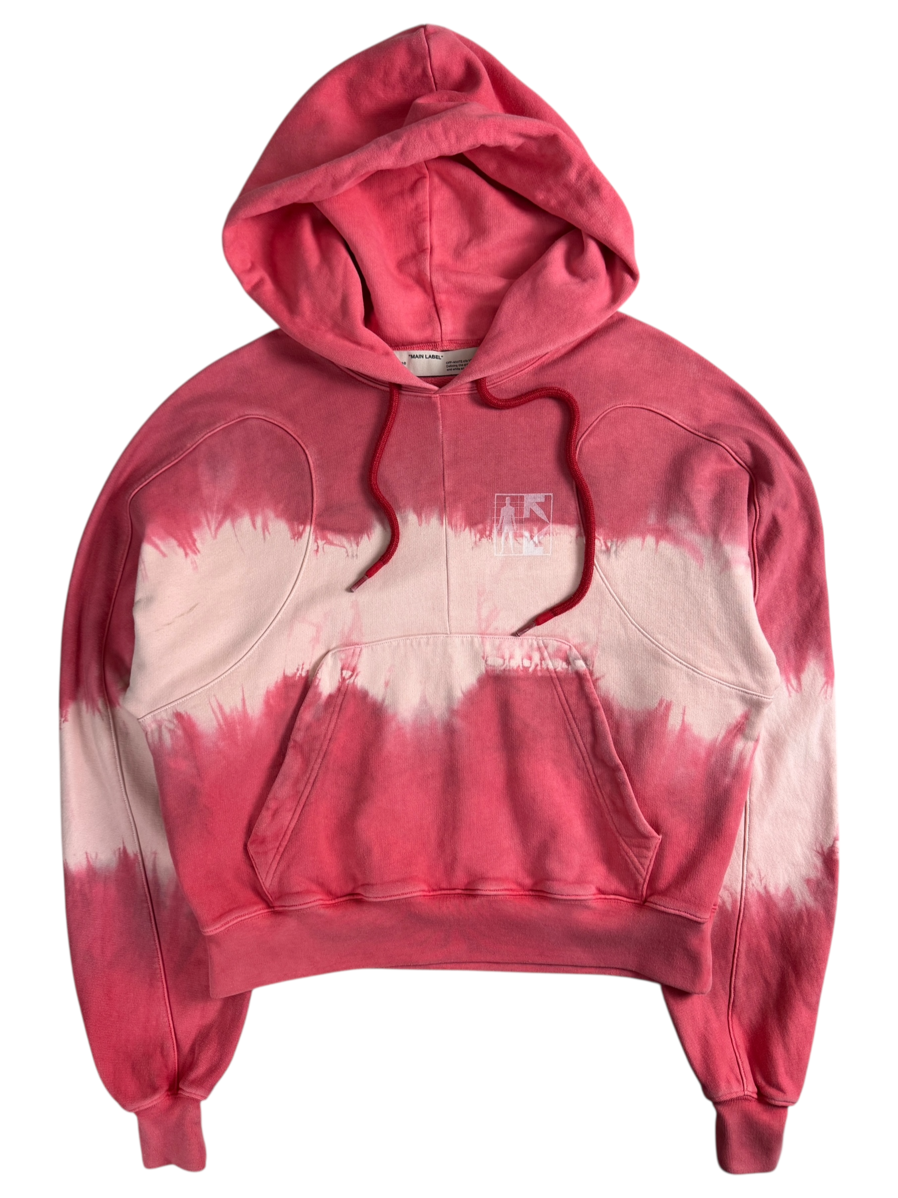 Sweat Off White rose taille S - Vue de face