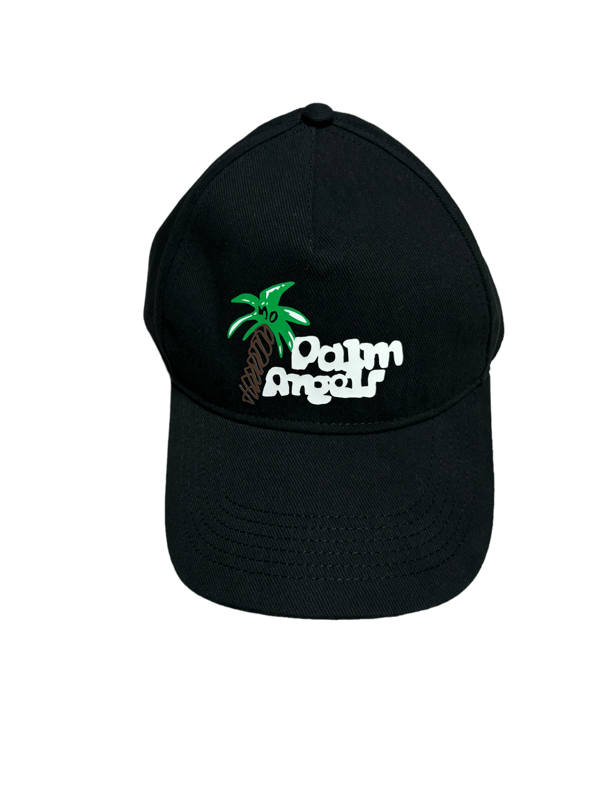 Casquette Palm Angels noir taille UNI, détail matière et finitions — vue 3