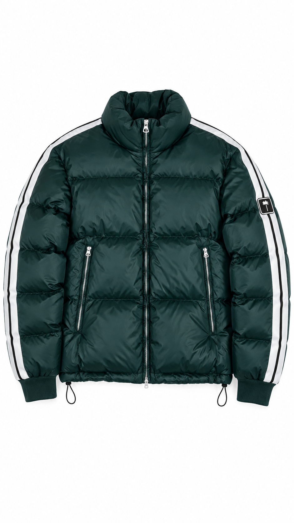 Doudoune Palm Angels Track vert taille M, seconde main authentifiée NB08 — vue 1