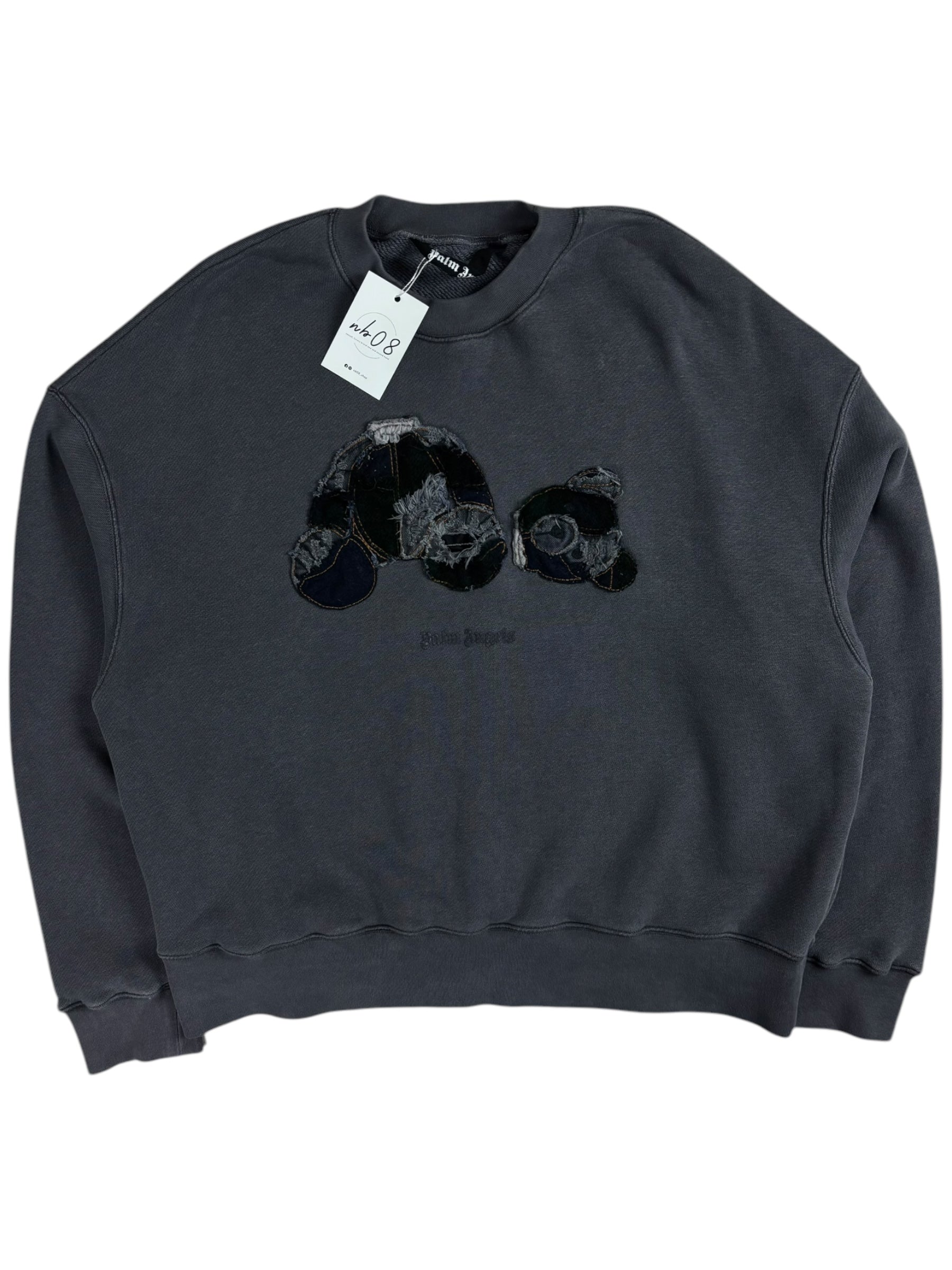 Pull Palm Angels gris taille S - Vue de face