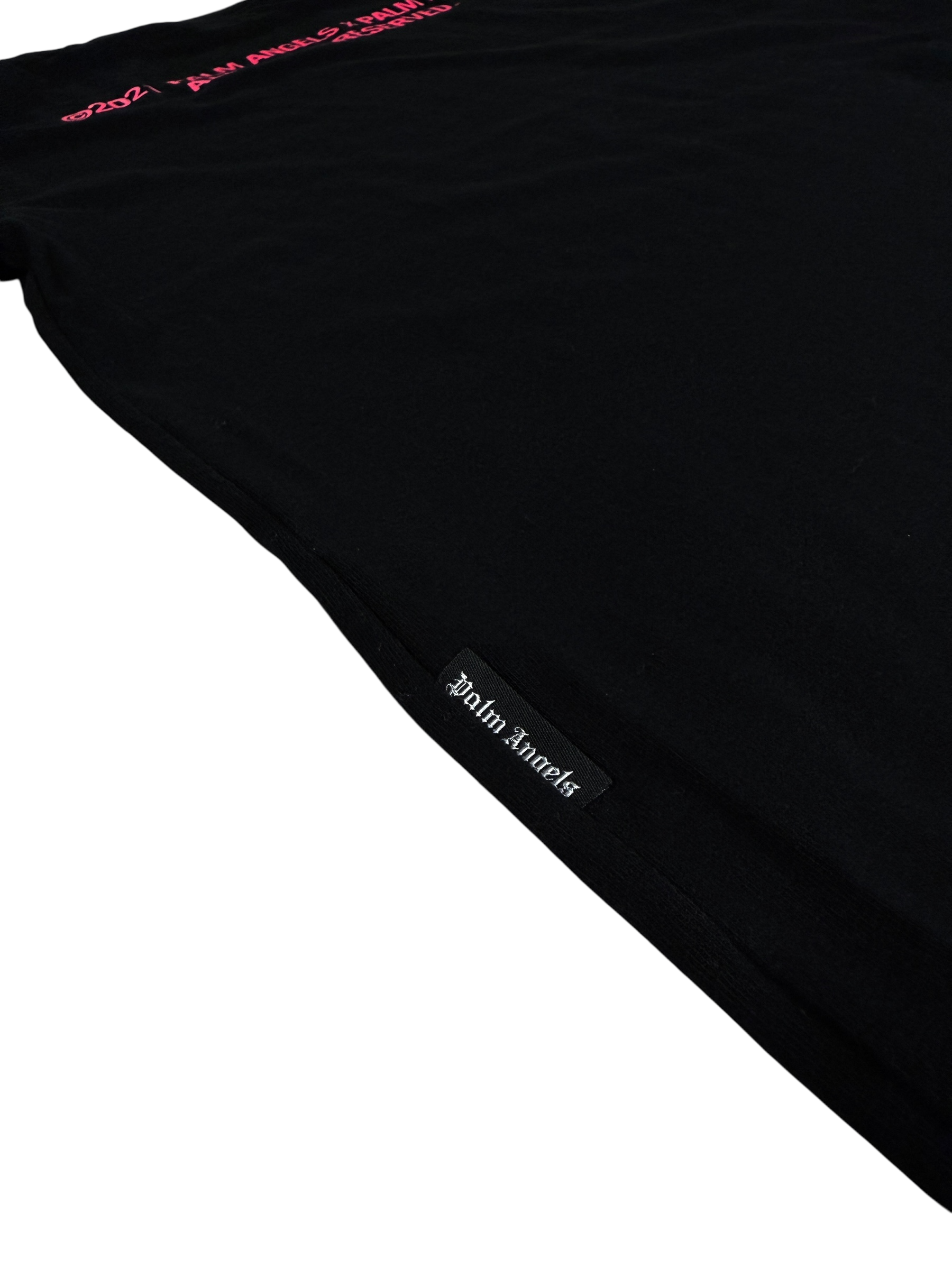 Veste Palm Angels noir taille S - Logo et étiquette