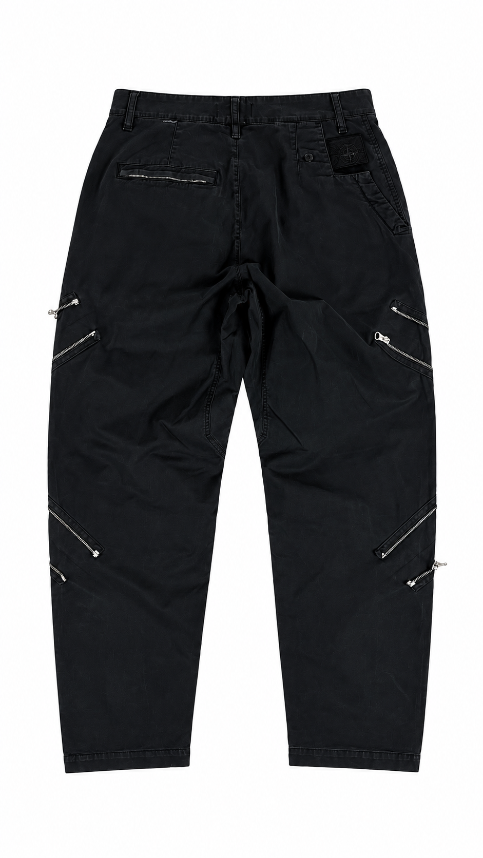 Pantalon Stone Island Shadow Project à Zips Noir Taille 46 – vue de dos – NB08 Shop