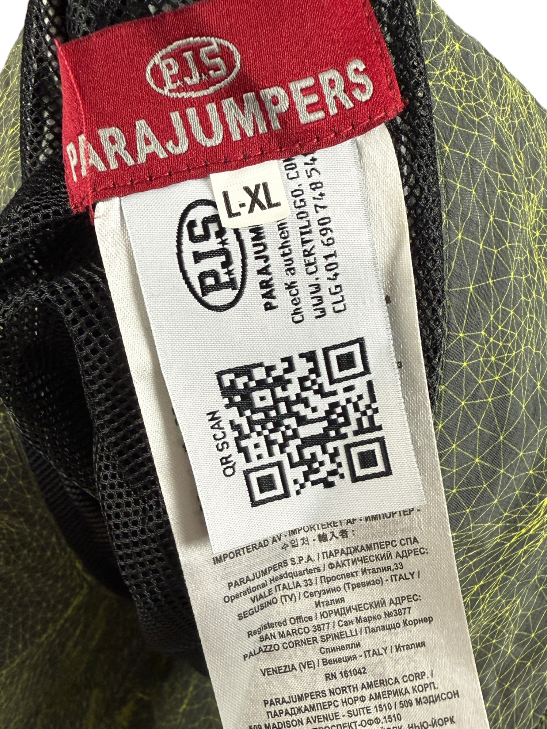 Bob Parajumpers kaki taille L-XL - Détail