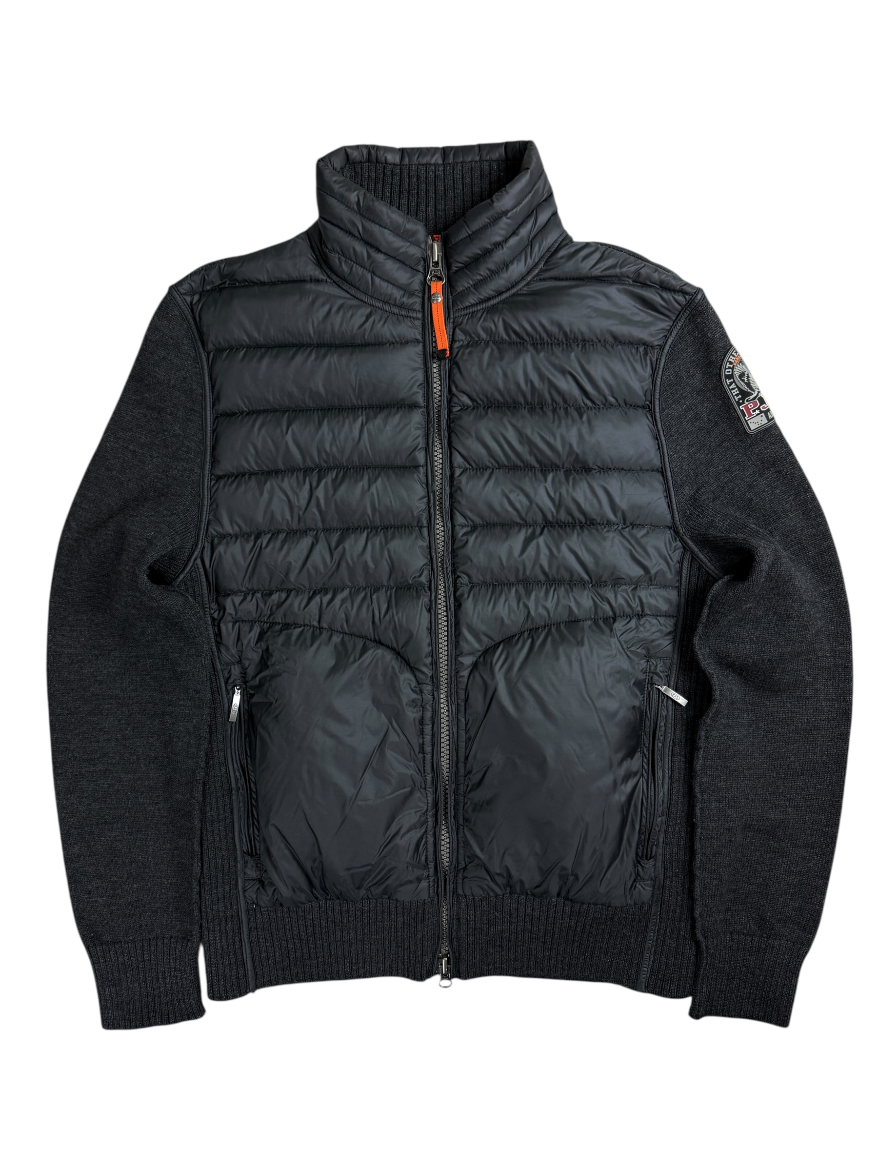 Cardigan Parajumpers gris taille M - Vue de face