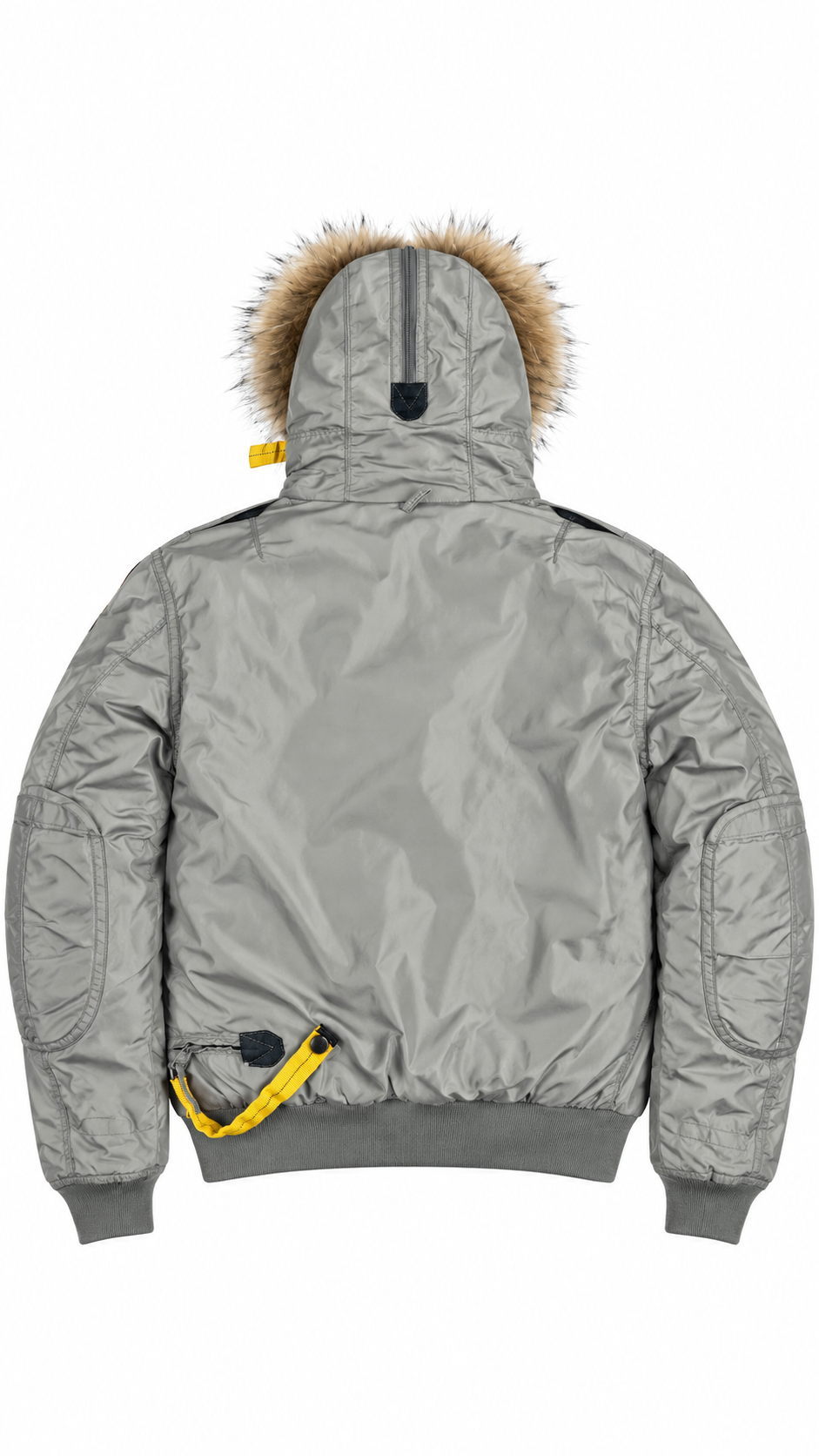 Doudoune Bomber Parajumpers Gobi gris, vue de dos — vue 2