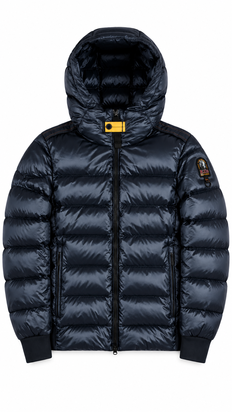 Doudoune Bomber Parajumpers Sheen à Capuche marine taille S, seconde main authentifiée NB08 — vue 1