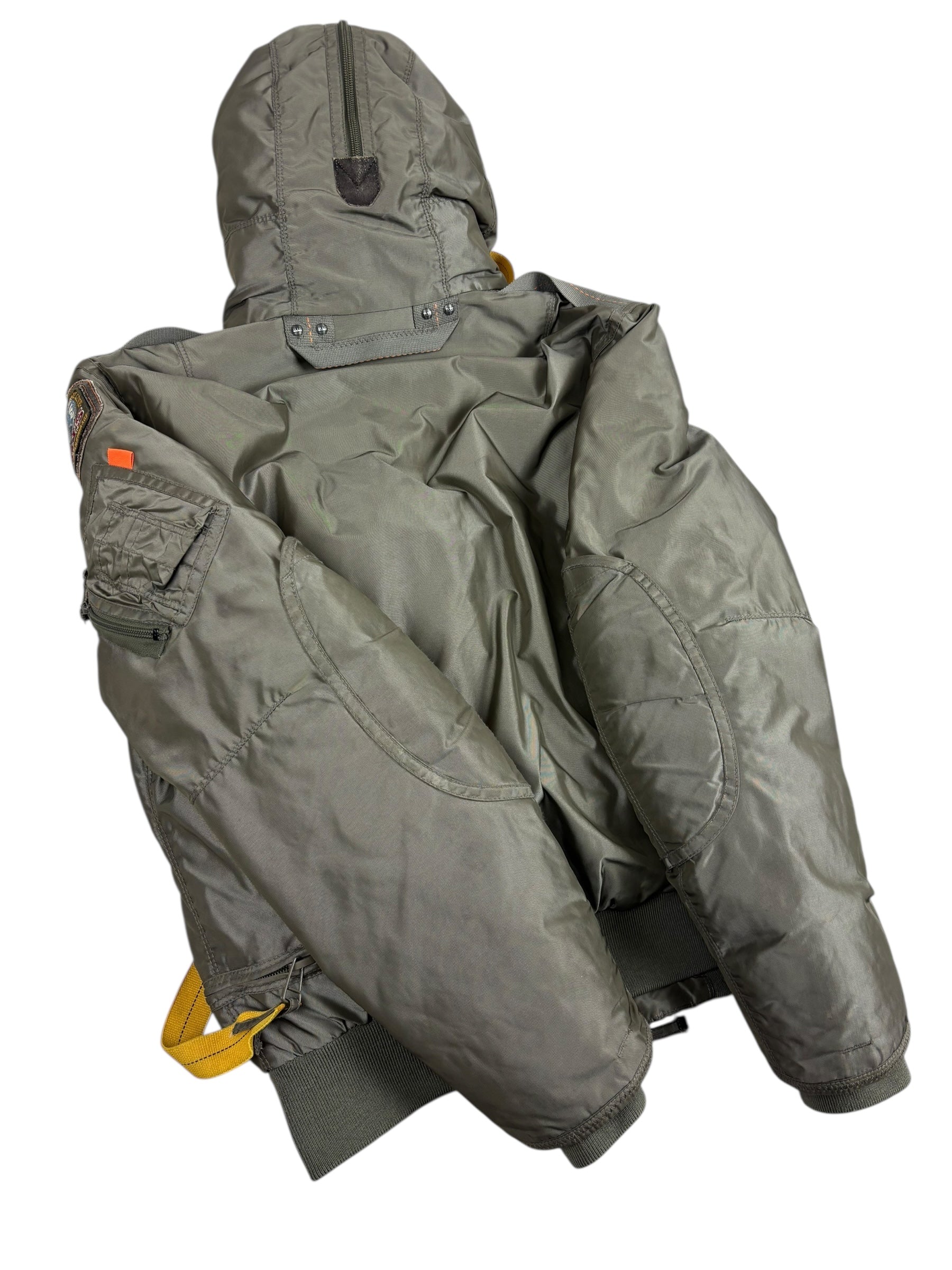 Doudoune Parajumpers kaki taille M - Vue côté