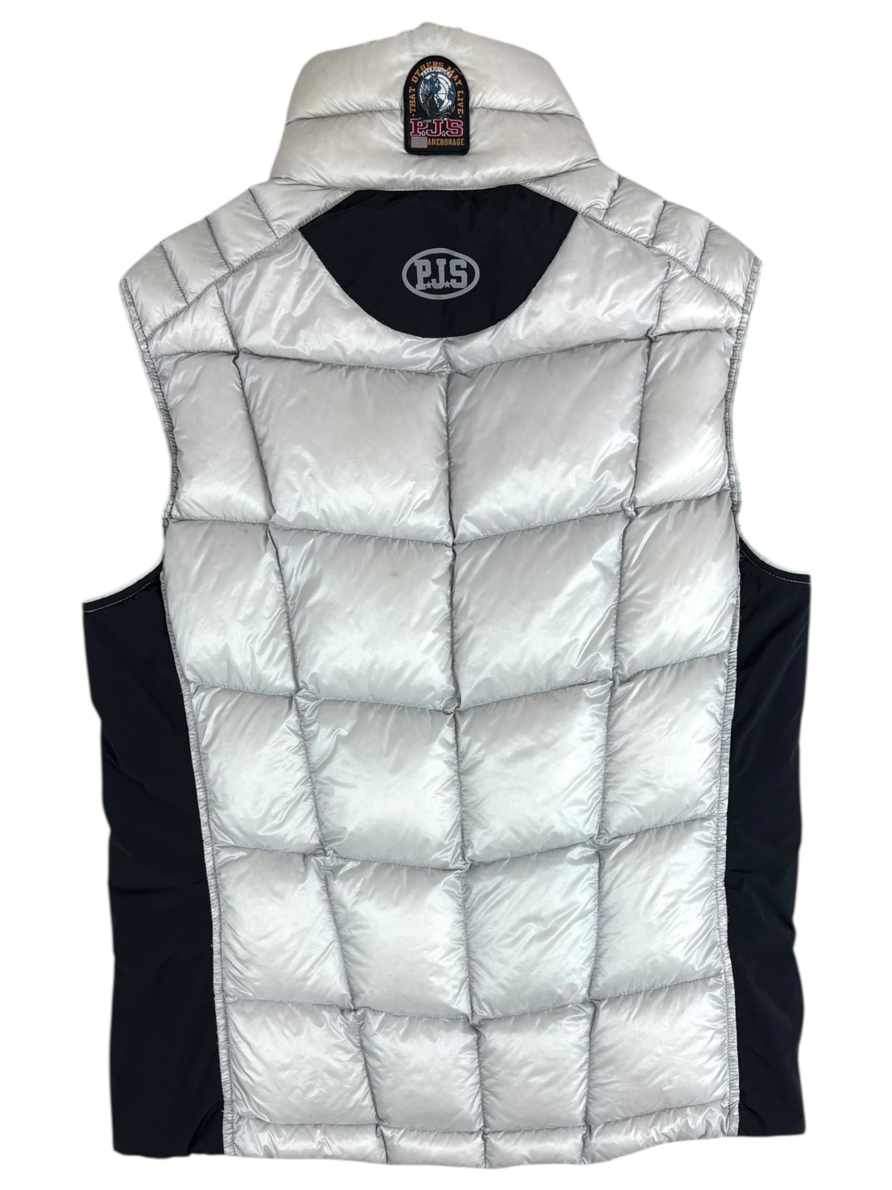 Doudoune Parajumpers noir / gris taille M - Vue 7