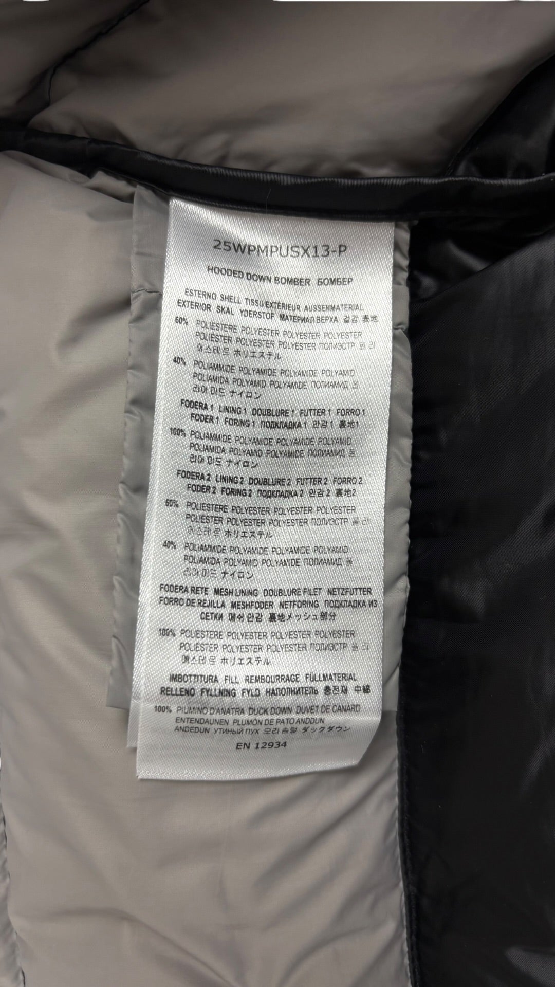 Doudoune Parajumpers noir taille S - Vue 6
