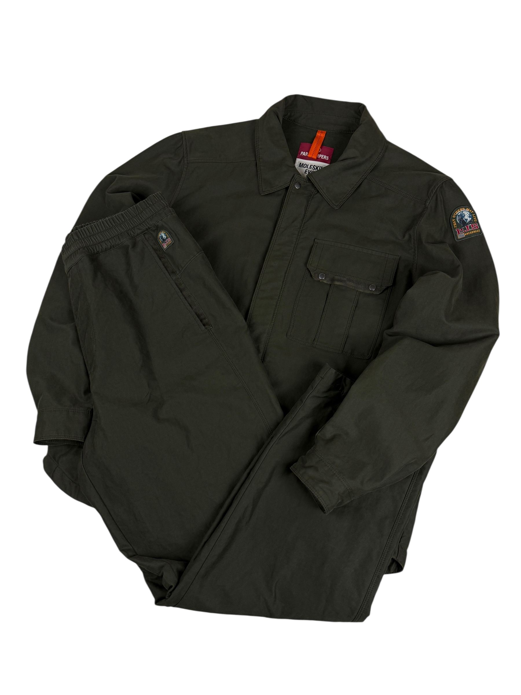 Ensemble Parajumpers kaki taille L - Vue de dos