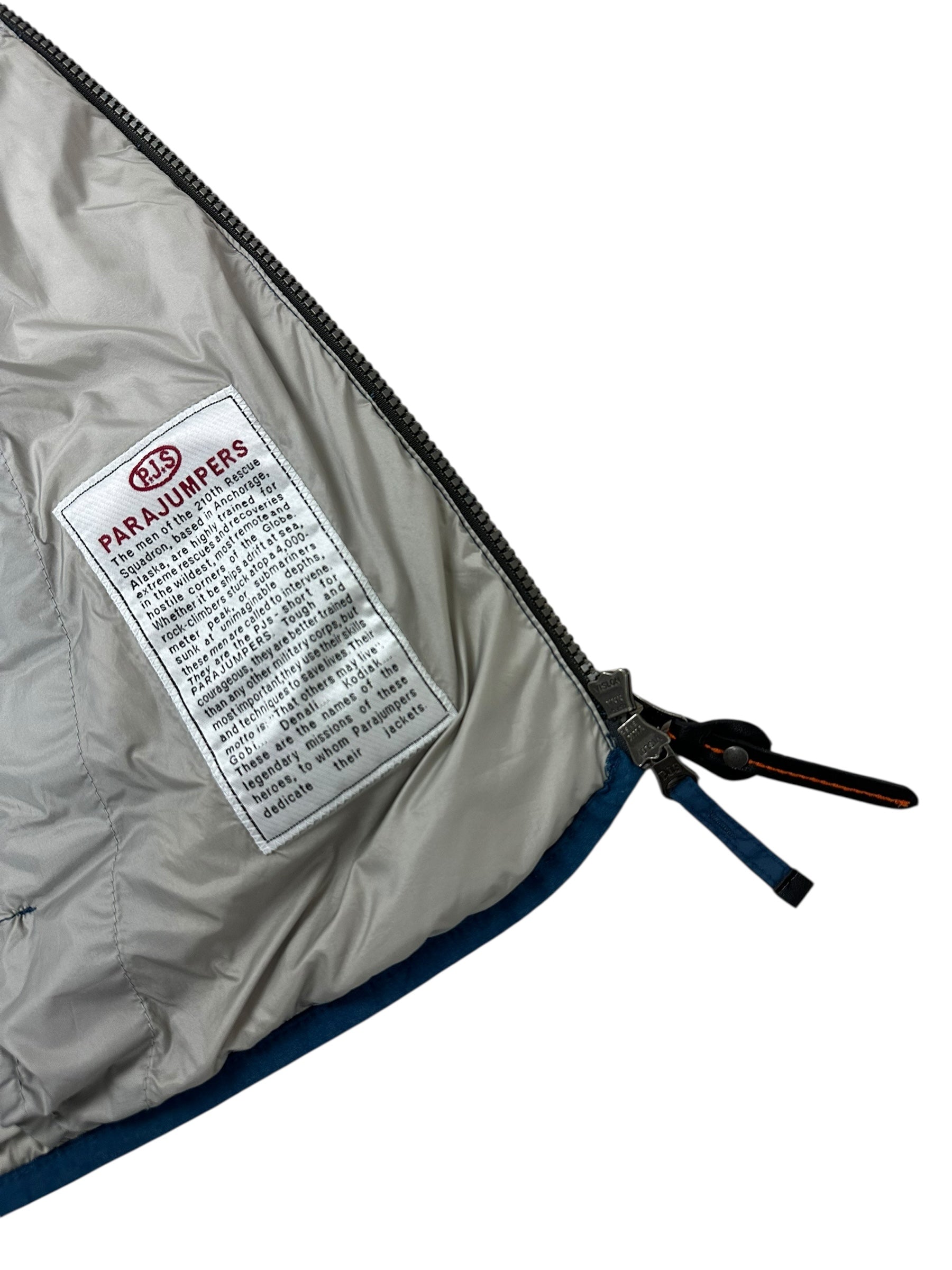 Gilet Parajumpers bleu taille M - Détail