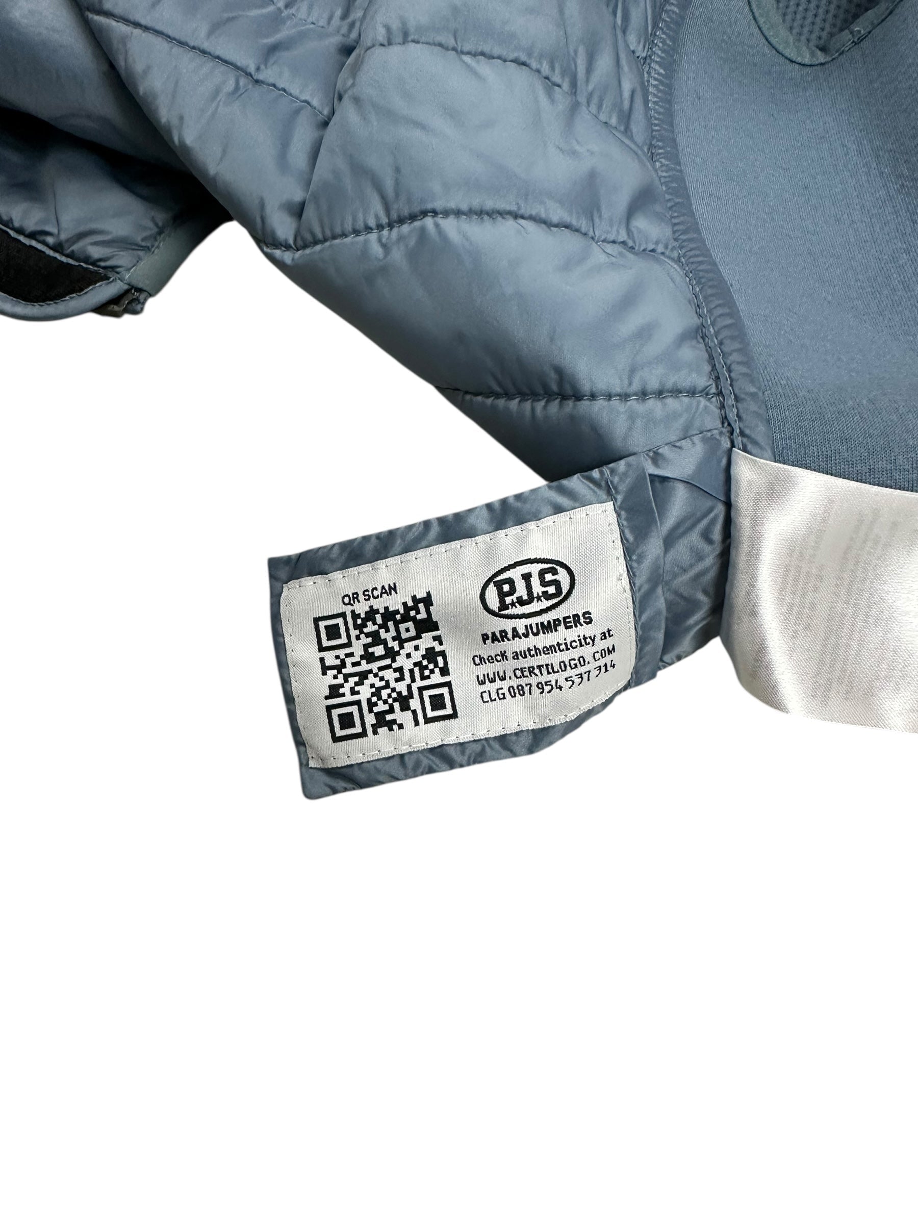 Gilet Parajumpers bleu taille S - Logo et étiquette