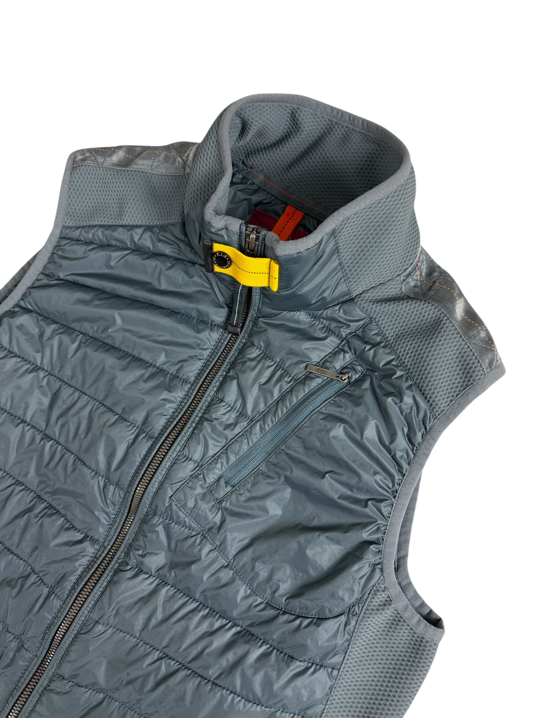 Gilet Parajumpers gris taille S - Logo et étiquette