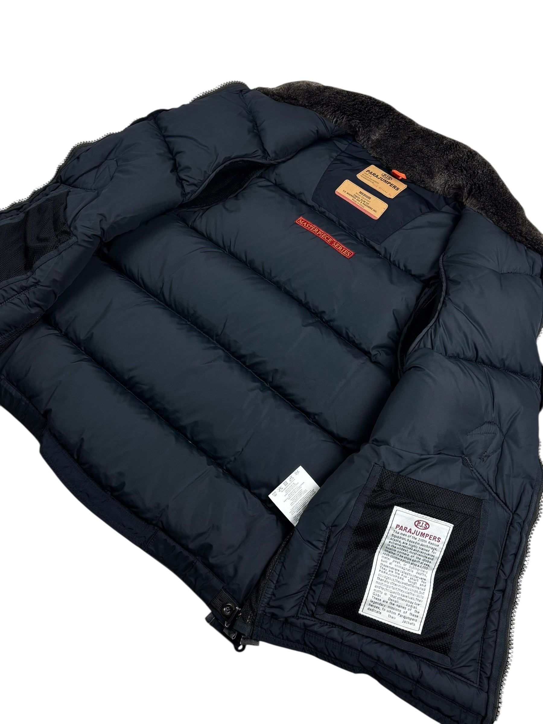 Gilet Parajumpers marine taille M - Vue de dos
