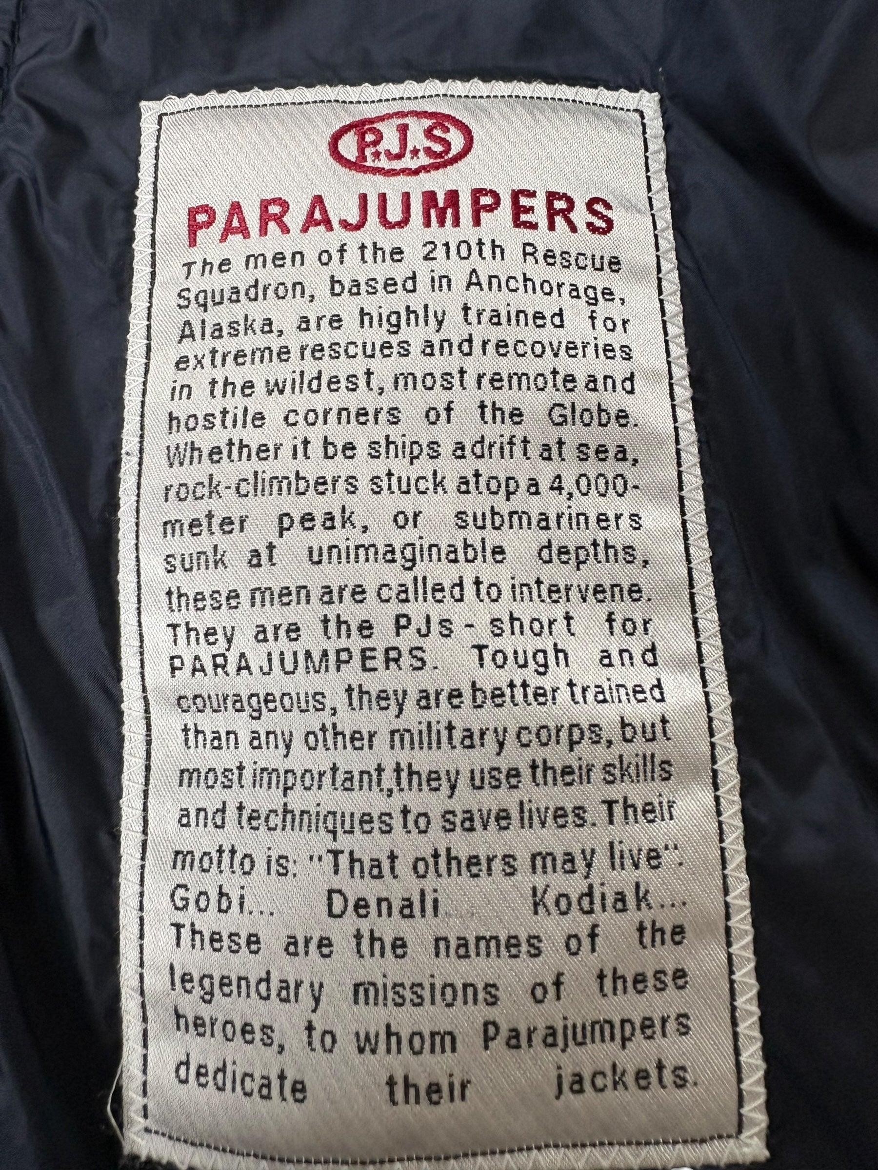 Gilet Parajumpers marine taille S - Détail
