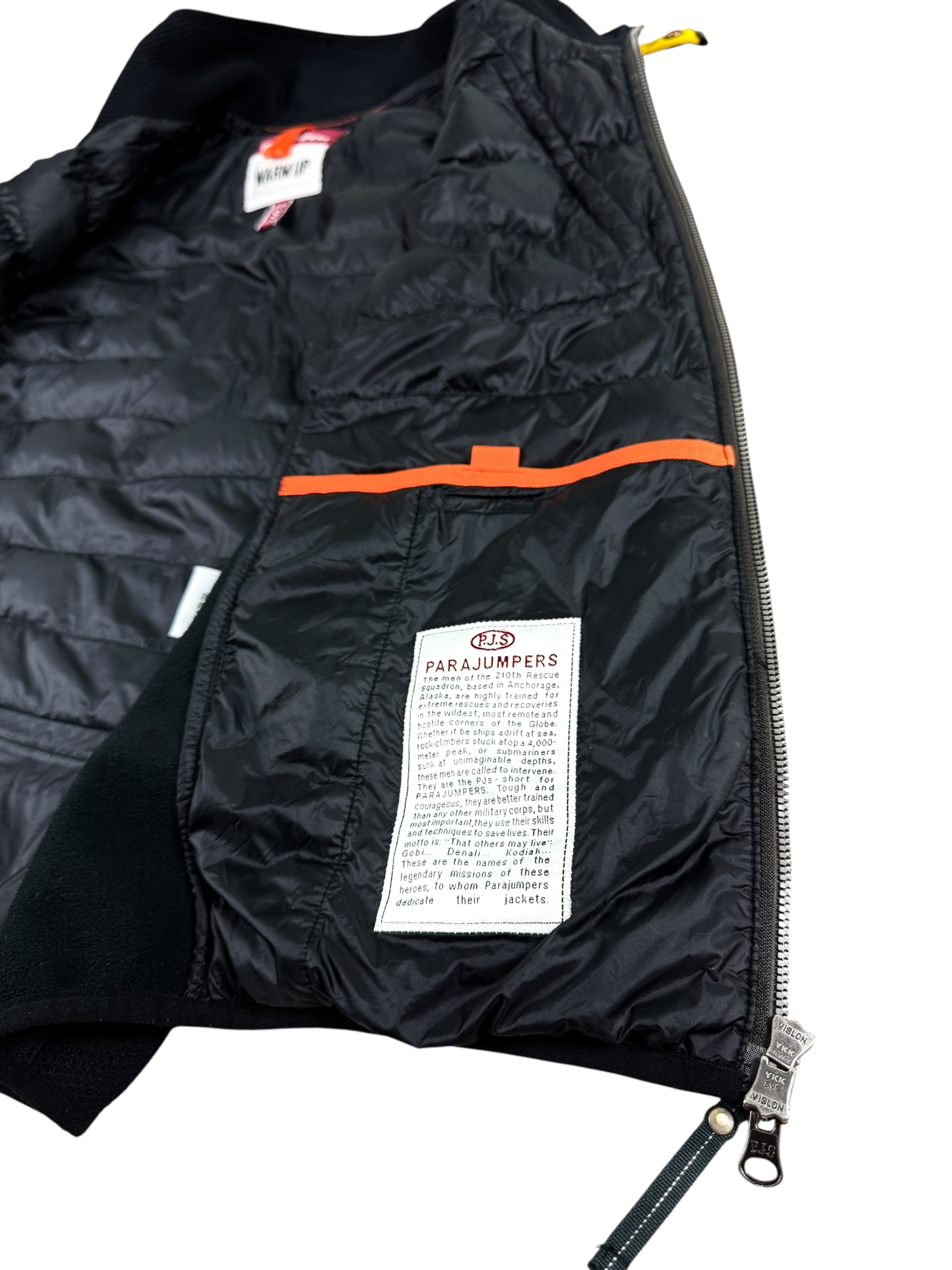 Gilet Parajumpers noir taille S - Détail