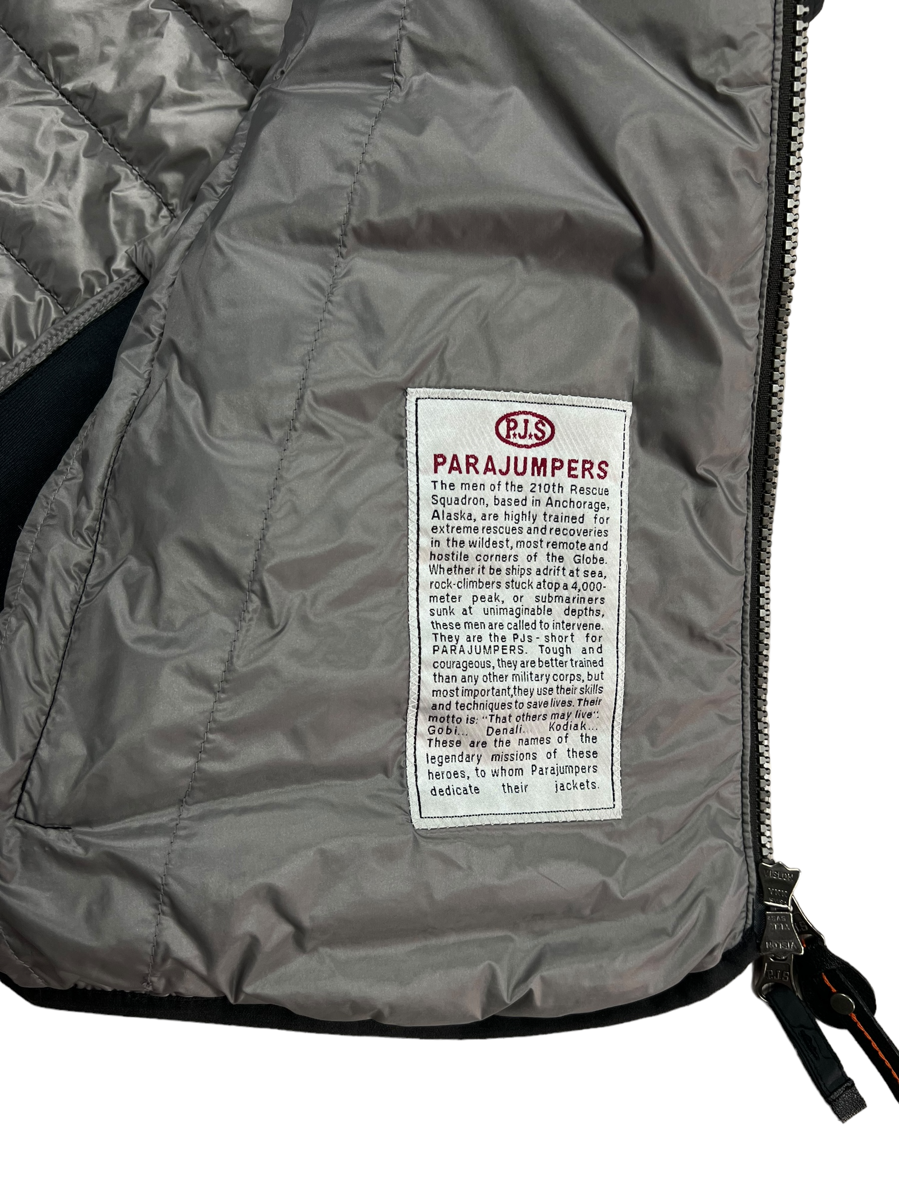 Gilet Parajumpers noir taille XXL - Vue côté