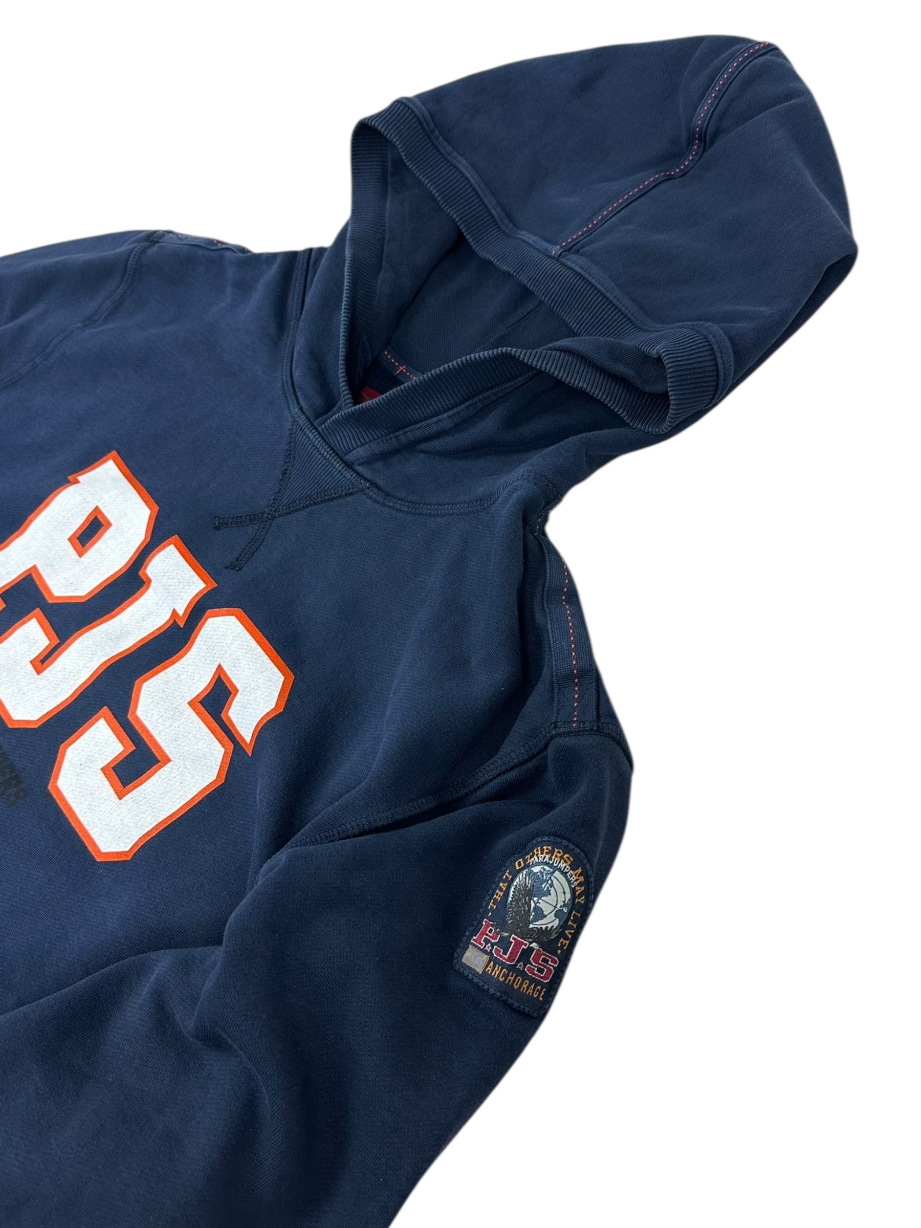 Hoodie Parajumpers marine taille XL - Vue de dos