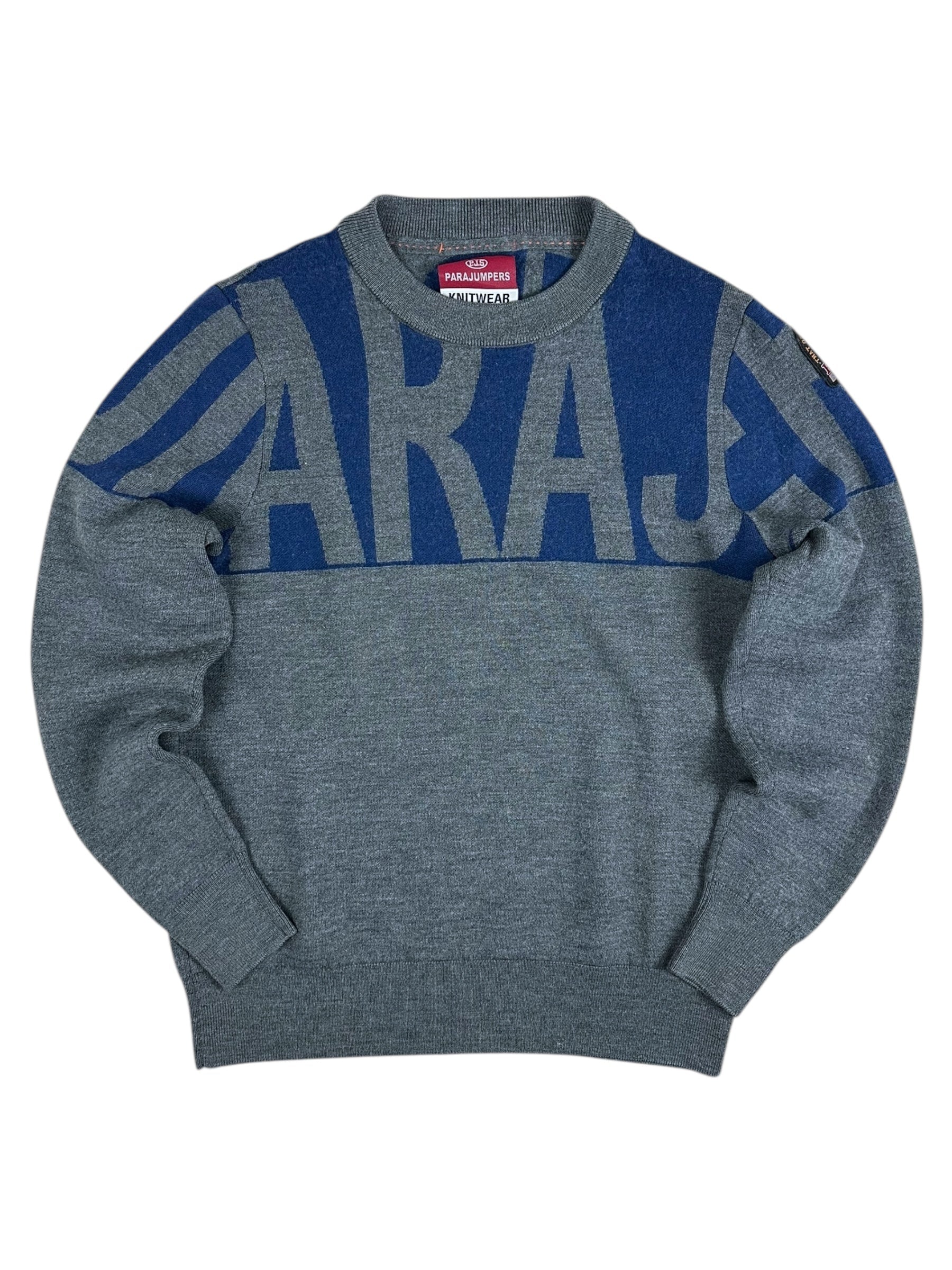 Pull Parajumpers gris taille L - Vue de face