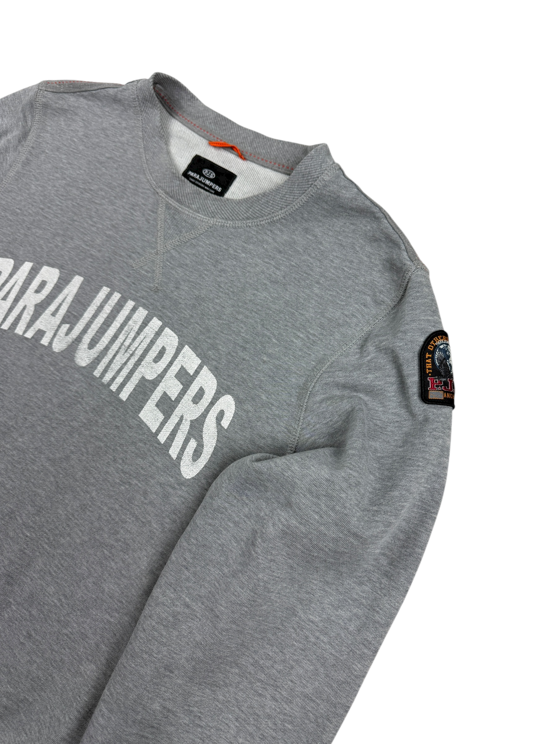 Sweat Parajumpers gris taille S - Vue de dos