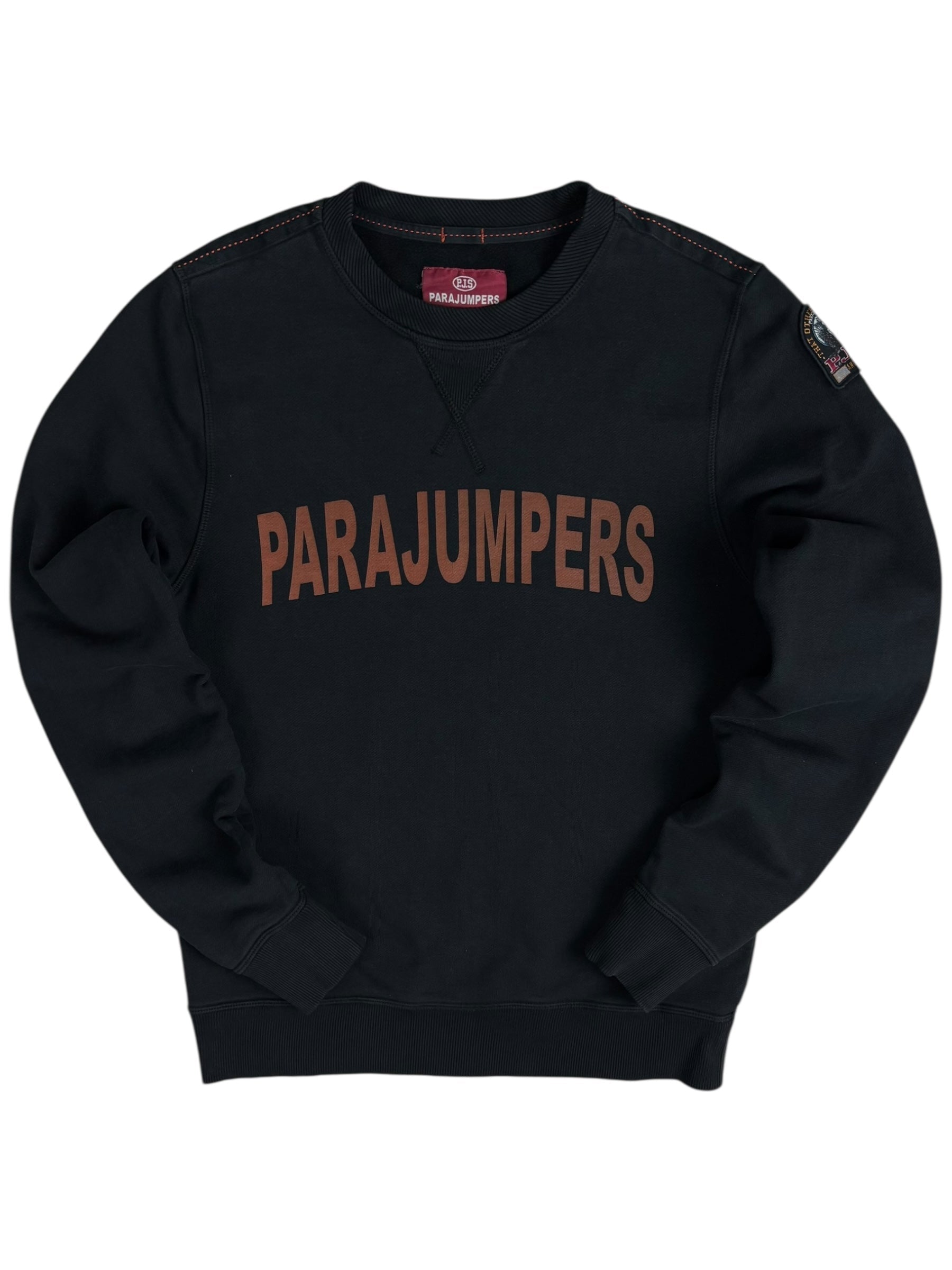 Sweat Parajumpers noir taille S - Vue de face