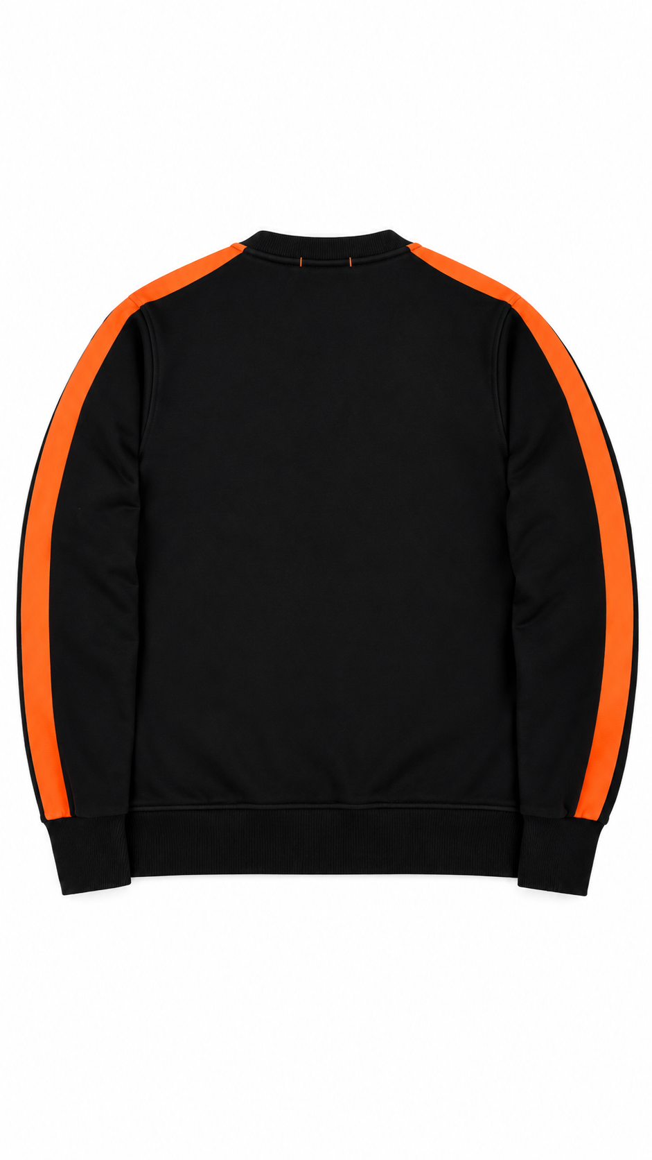 Sweat-shirt Parajumpers Fleece à Bandes noir, vue de dos — vue 2