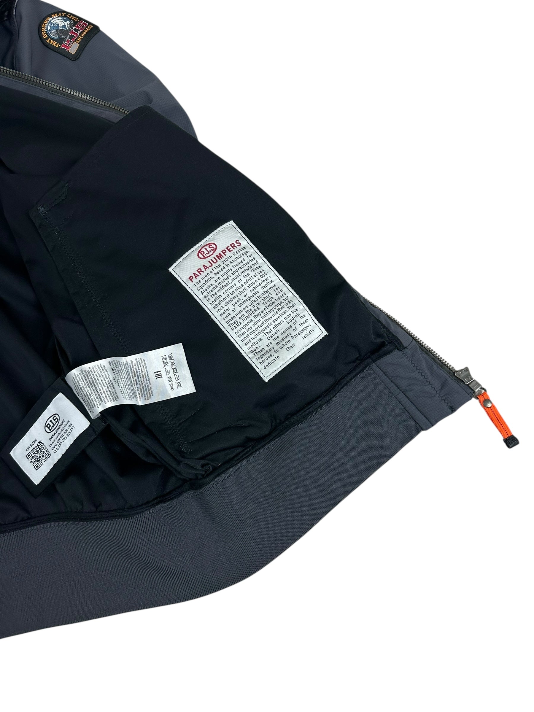 Veste Parajumpers gris taille L - Détail