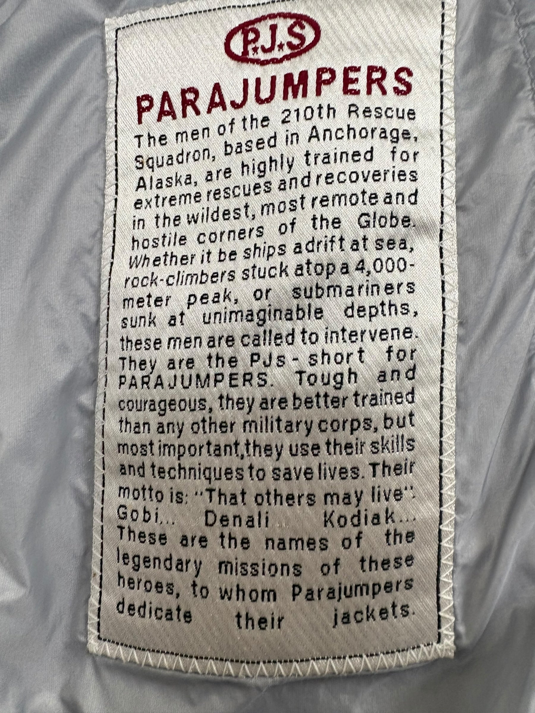 Veste Parajumpers gris taille S - Vue côté