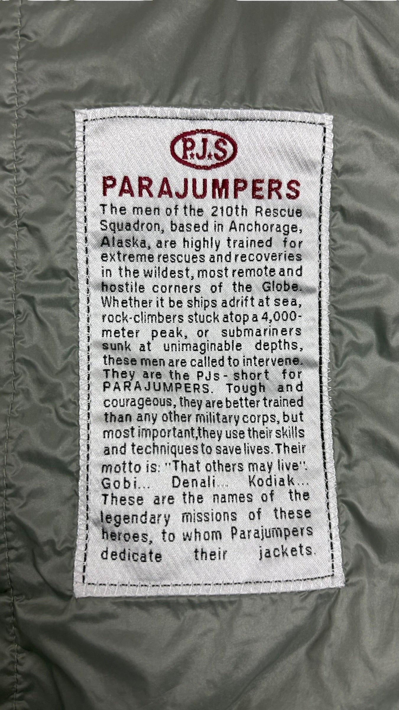 Veste Parajumpers gris taille S - Vue côté