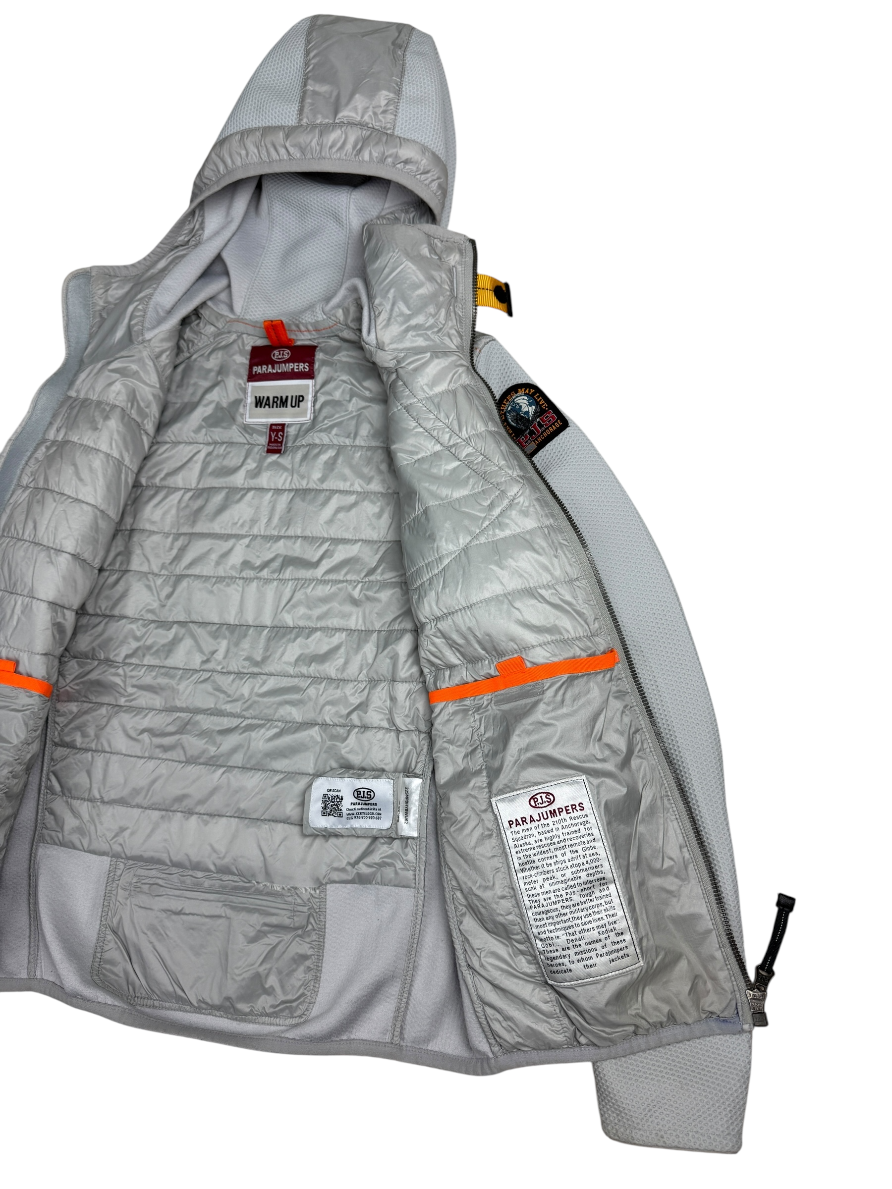 Veste Parajumpers gris taille XS - Détail