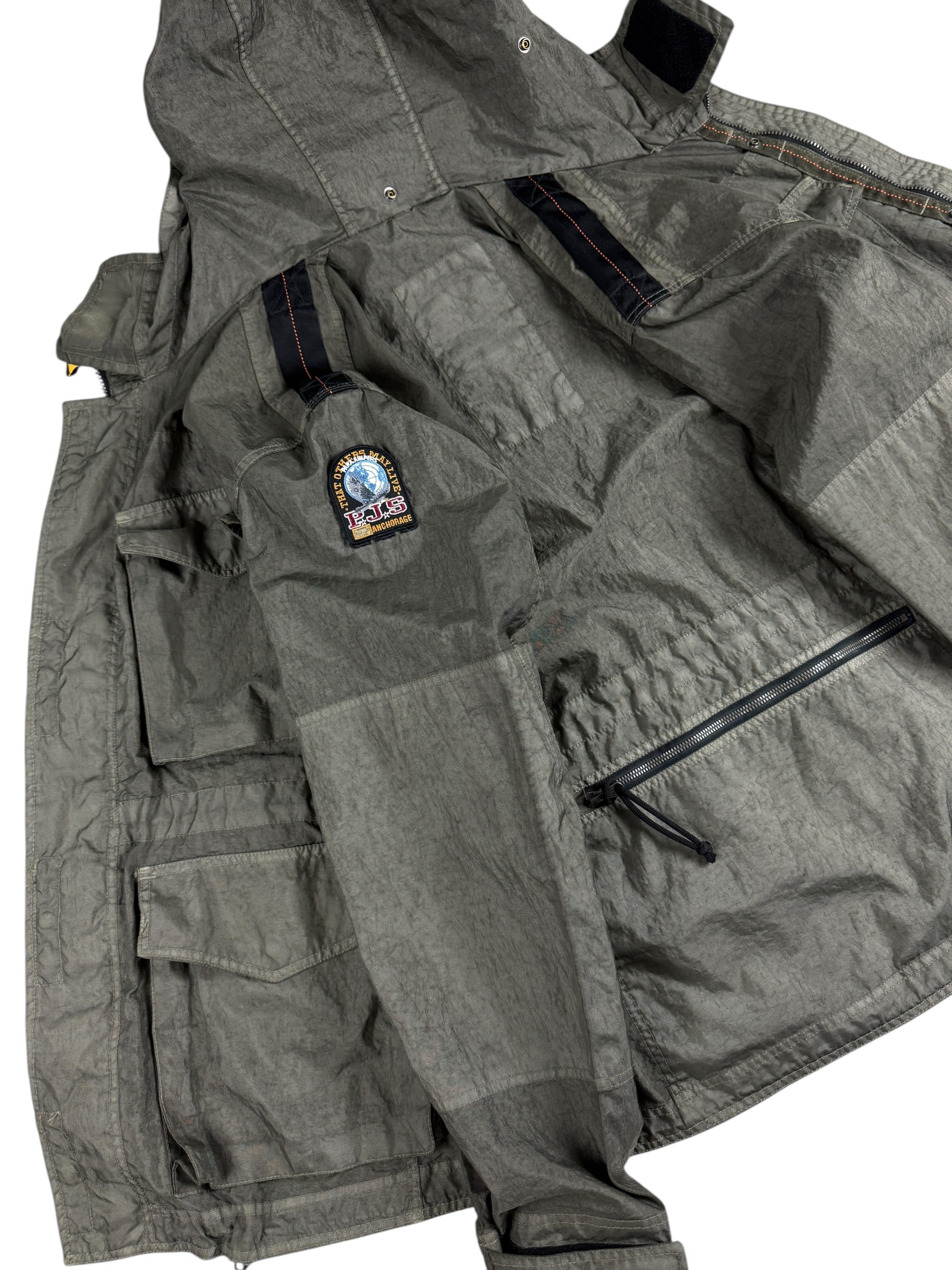 Veste Parajumpers kaki taille L - Vue de dos