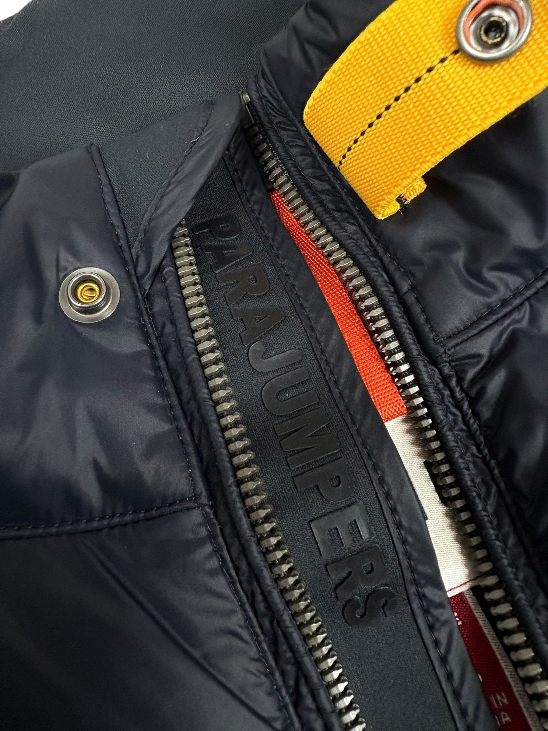 Veste Parajumpers marine taille L - Logo et étiquette