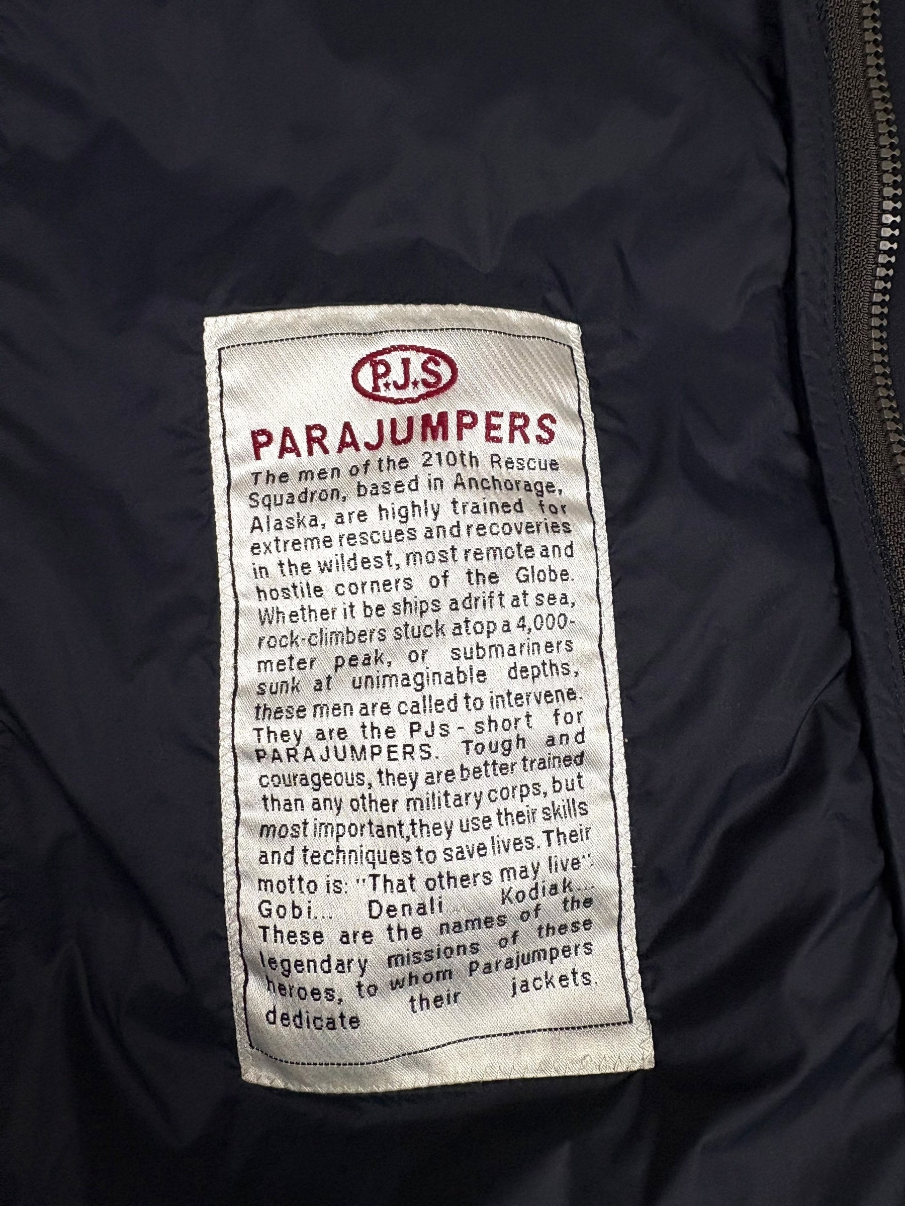 Veste Parajumpers marine taille L - Vue côté