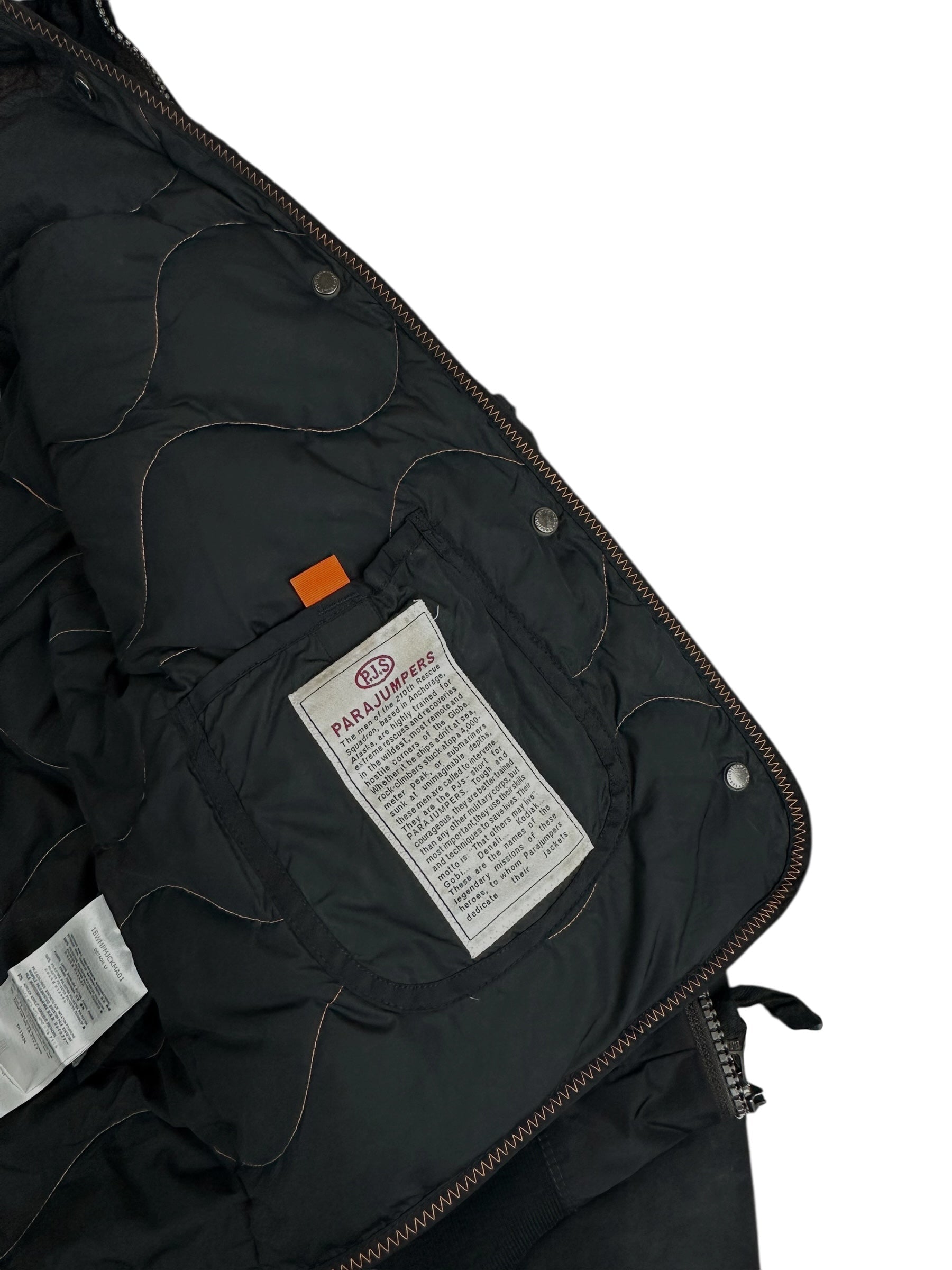Veste Parajumpers noir taille L - Vue côté