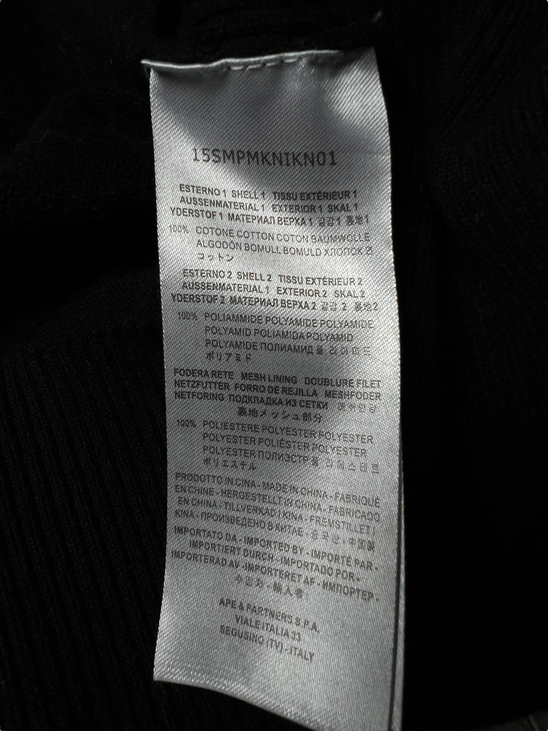 Veste Parajumpers noir taille M - Vue côté