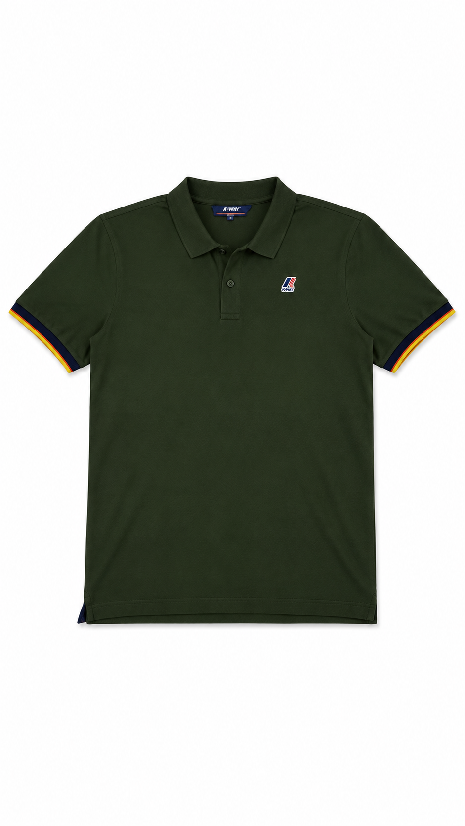 Polo K-Way kaki taille M - vue 1/2