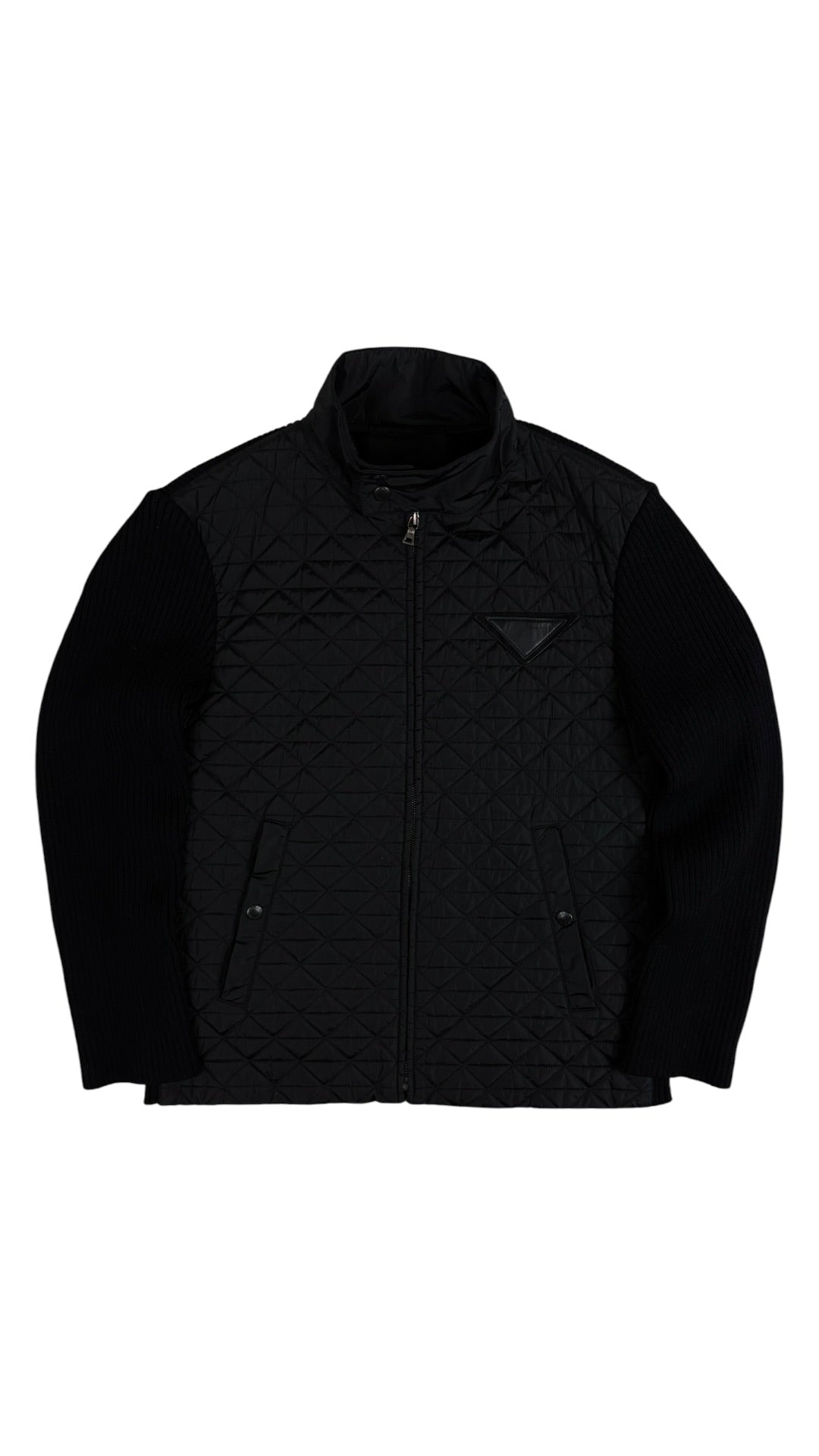 Cardigan Prada noir taille 48 - Vue de face