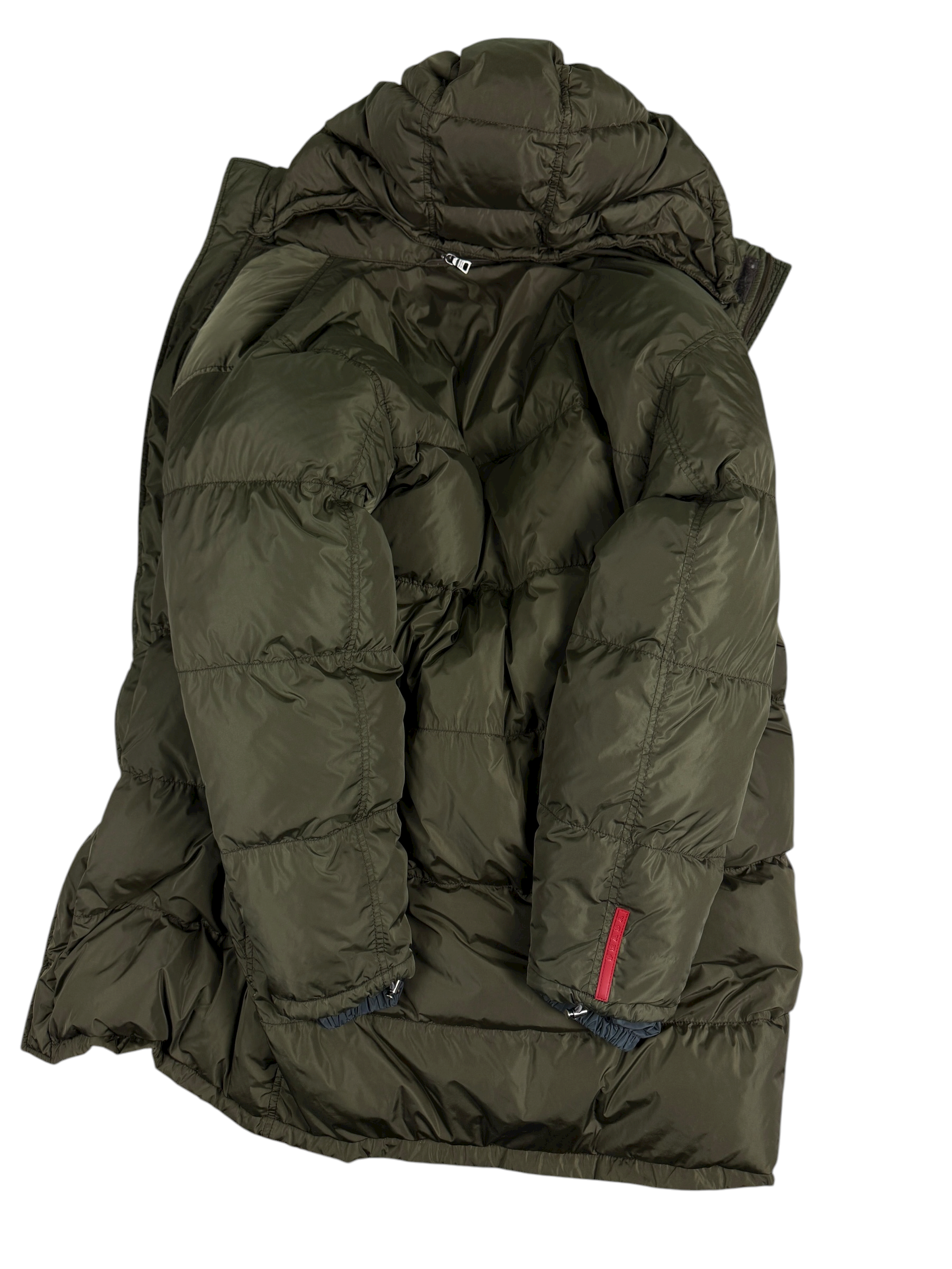 Doudoune PRADA kaki taille 48 - Détail