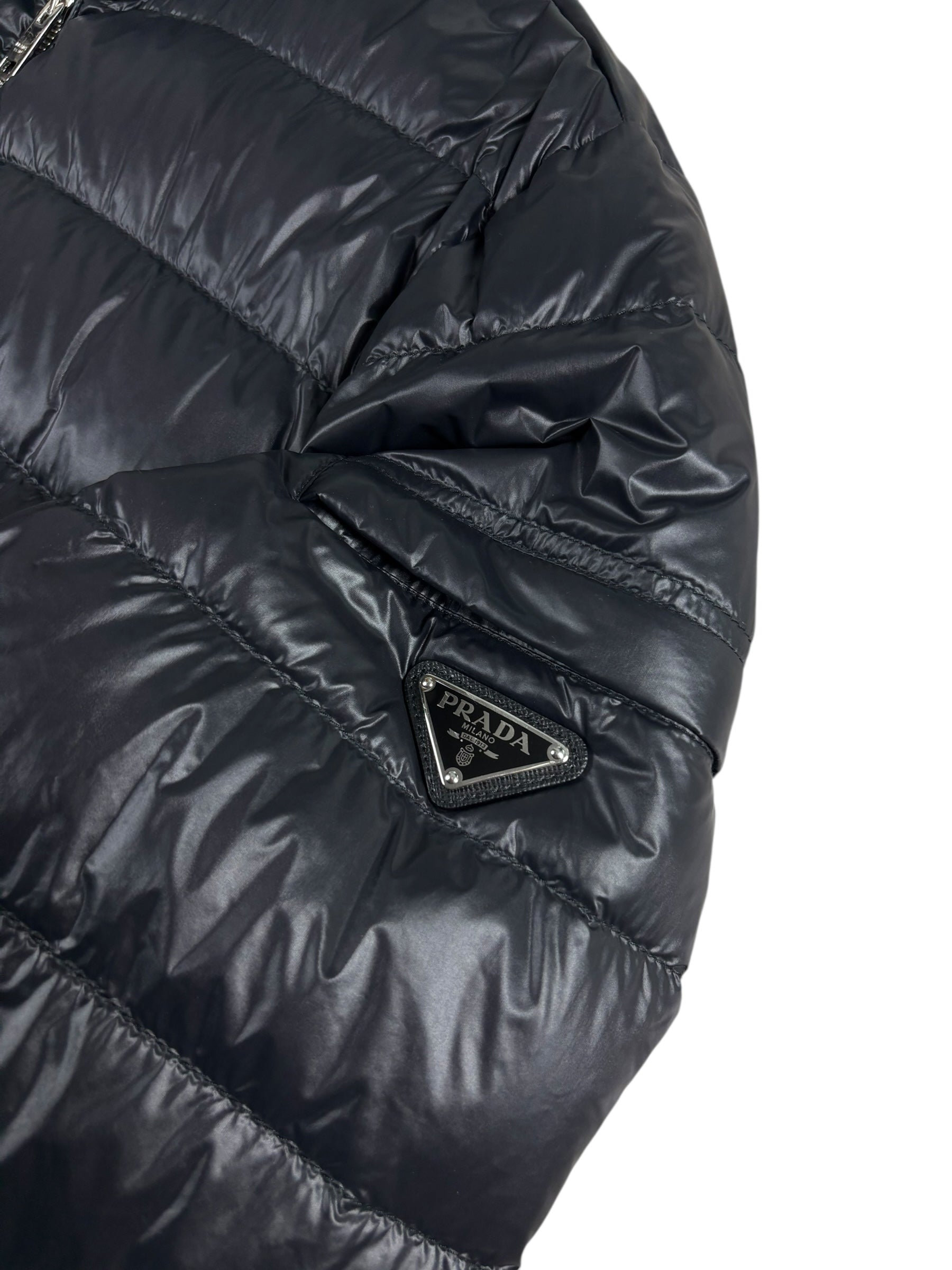 Doudoune Prada noir taille 52 - Vue de dos