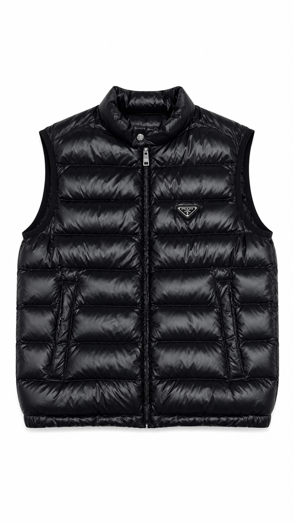 Gilet doudoune Prada noir taille 48, seconde main authentifiée — vue 1
