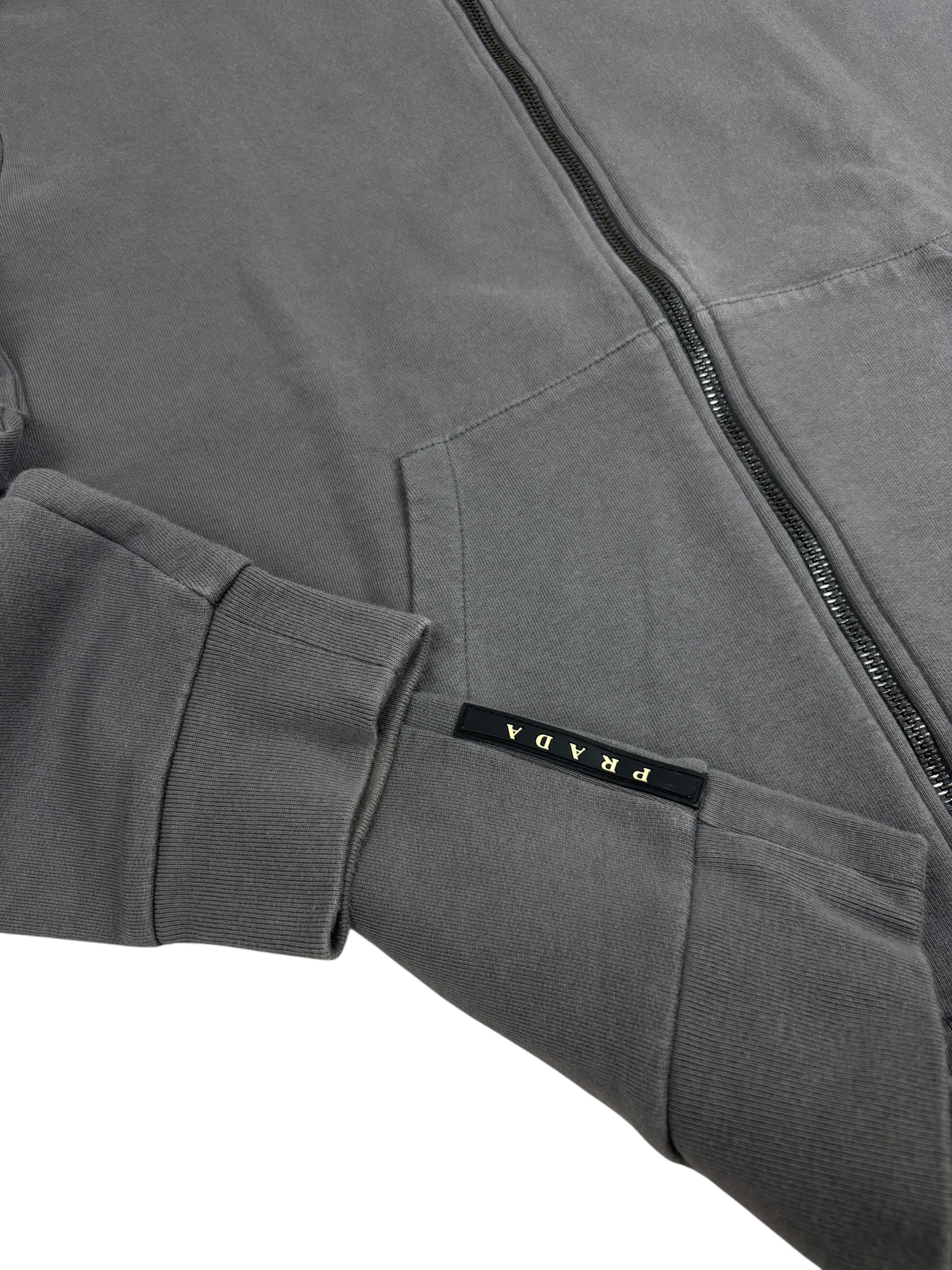 Gilet Prada gris taille L - Vue de dos