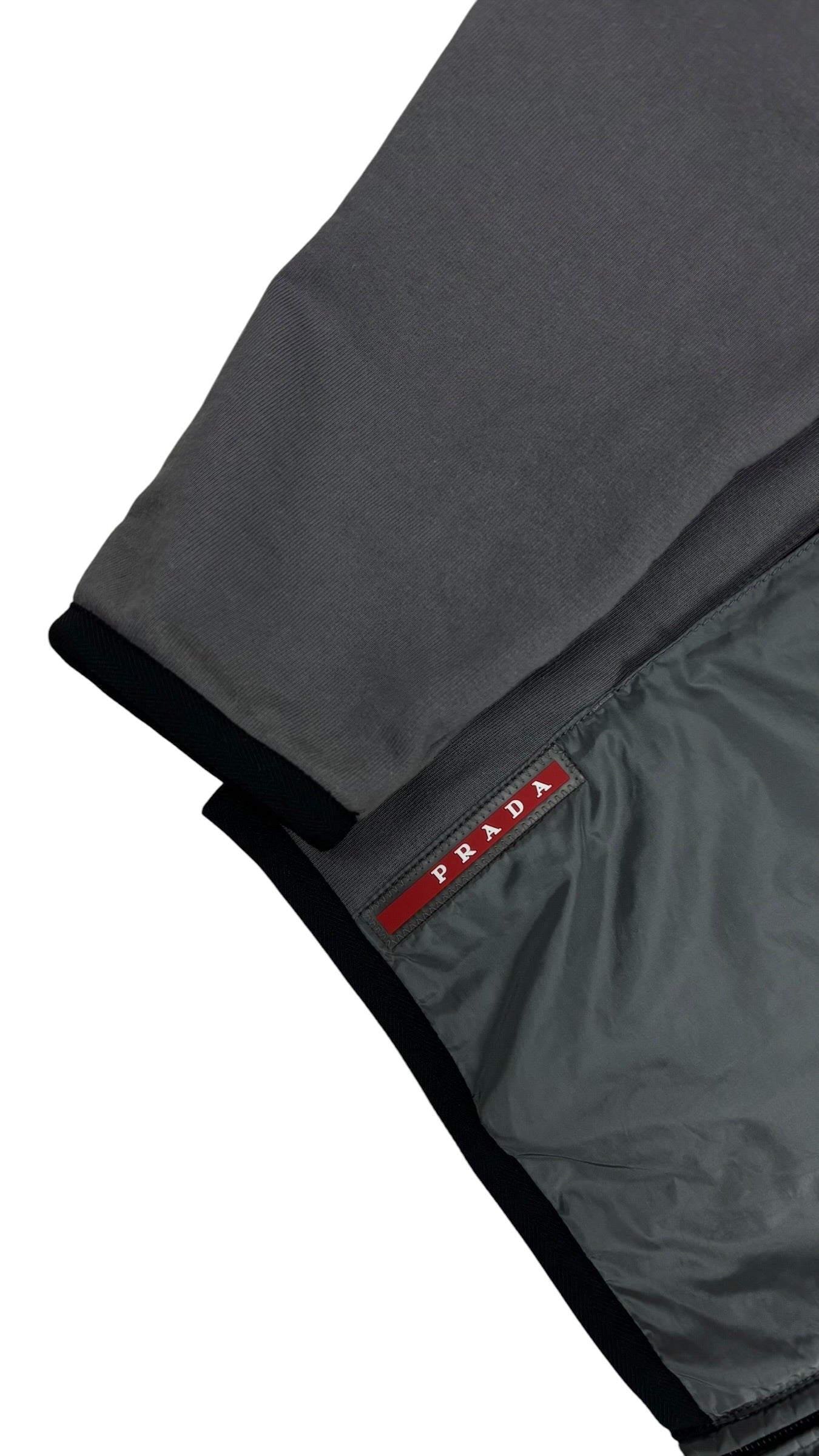 Gilet Prada gris taille L - Vue de dos