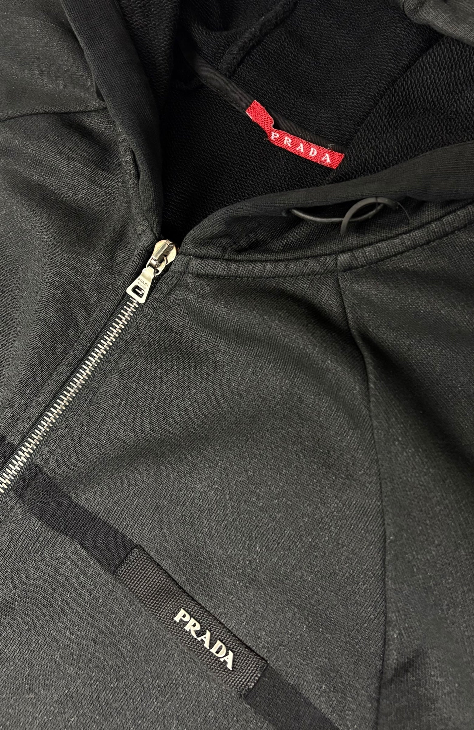 Gilet Prada noir taille S - Vue de dos