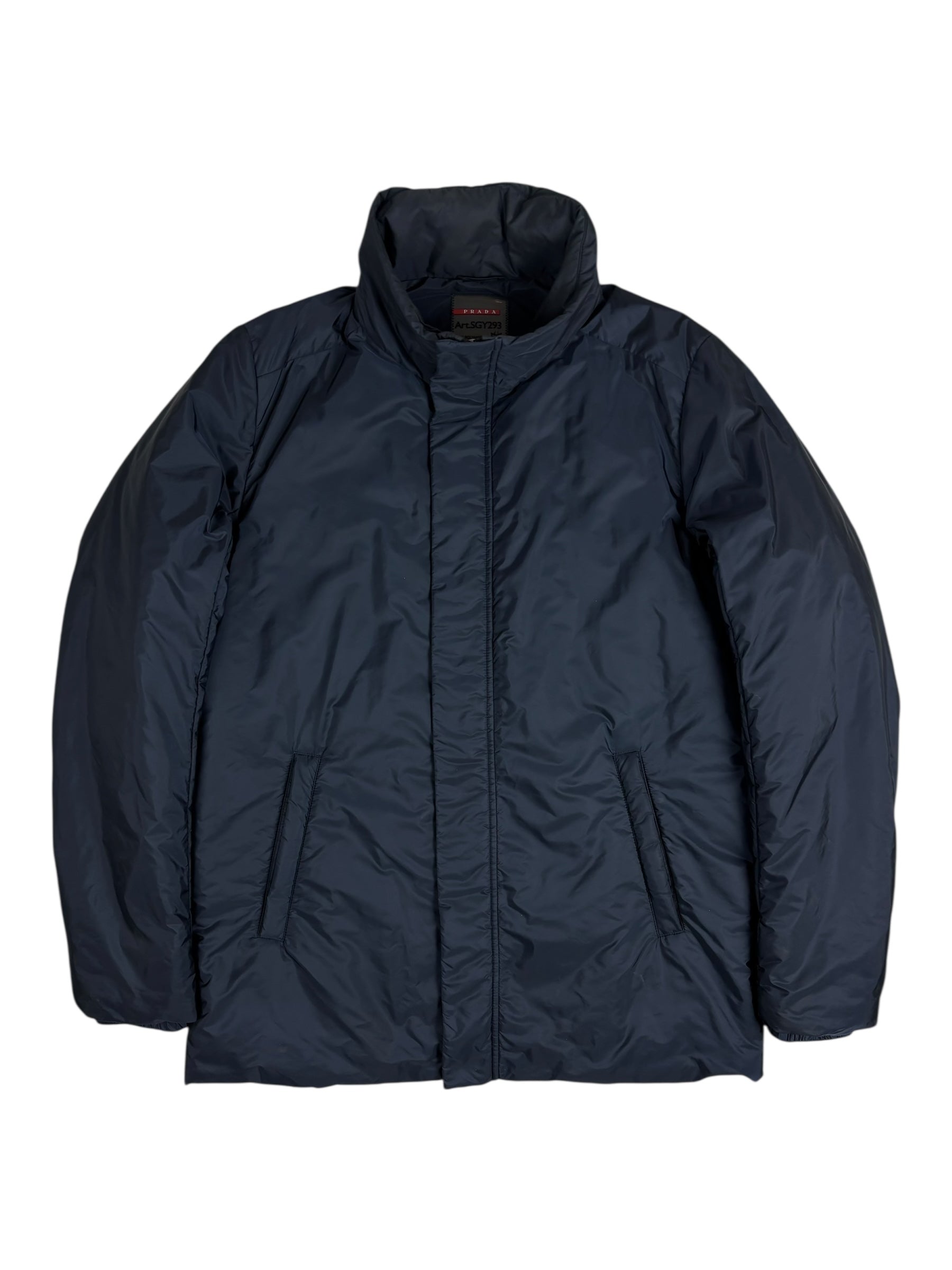 Parka PRADA marine taille 50 - Vue de face