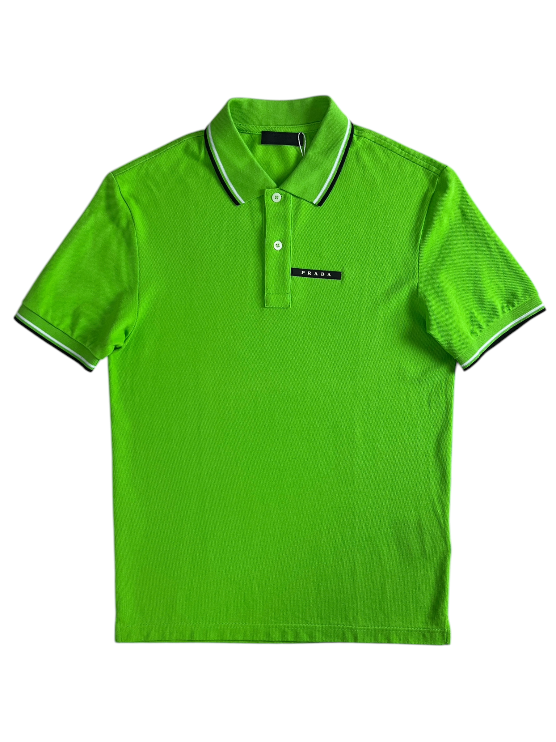 Polo Prada vert taille M - Vue de face