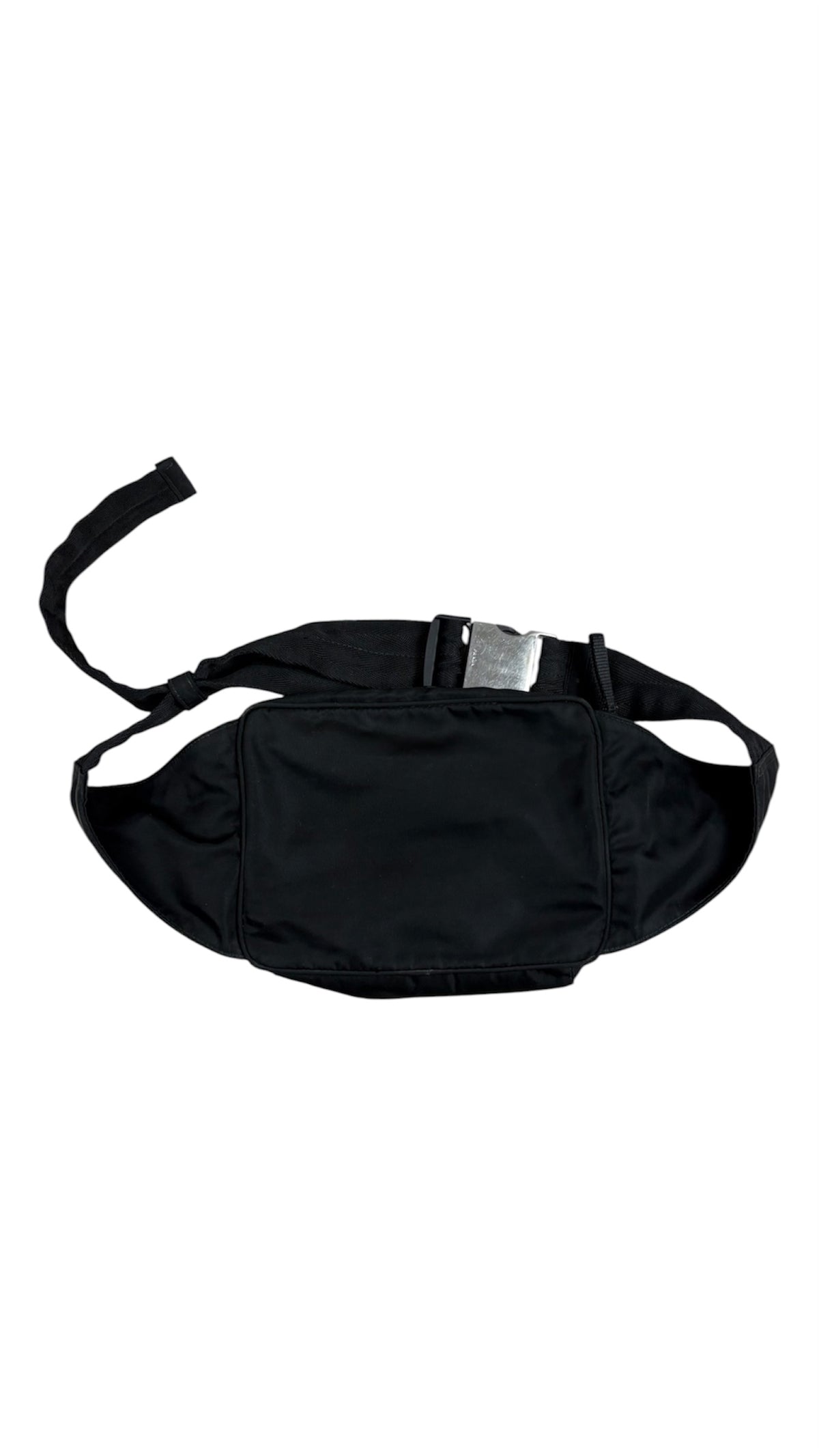 Sacoche Banane Prada Tessuto noir, autre angle — vue 2