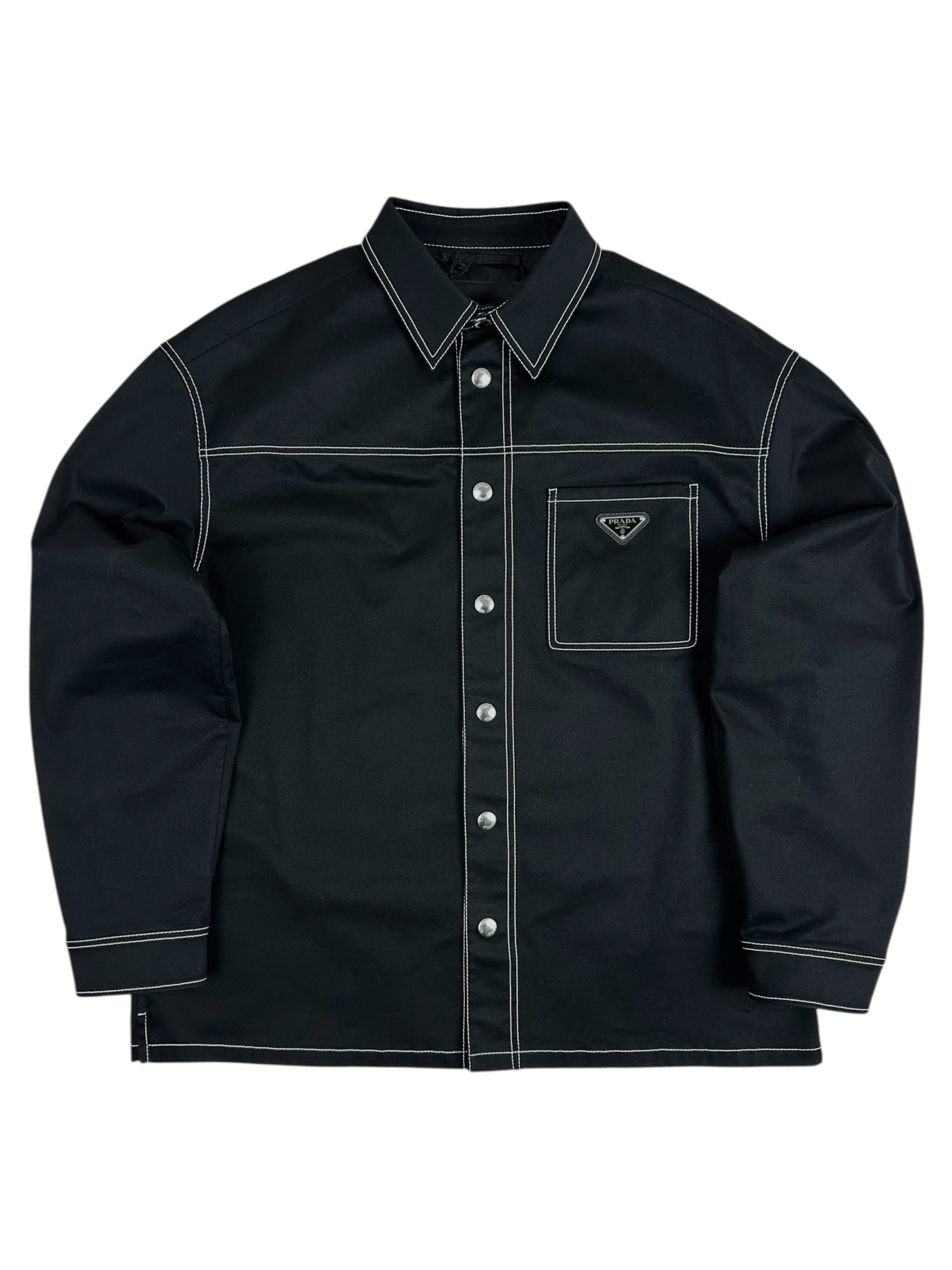 Surchemise Prada noir taille M - Vue de face