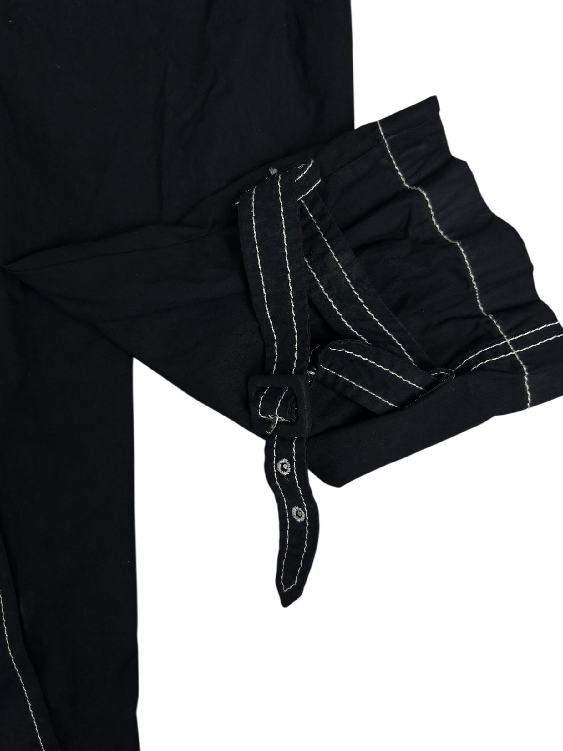 Trench Coat Prada noir taille 52 - Détail