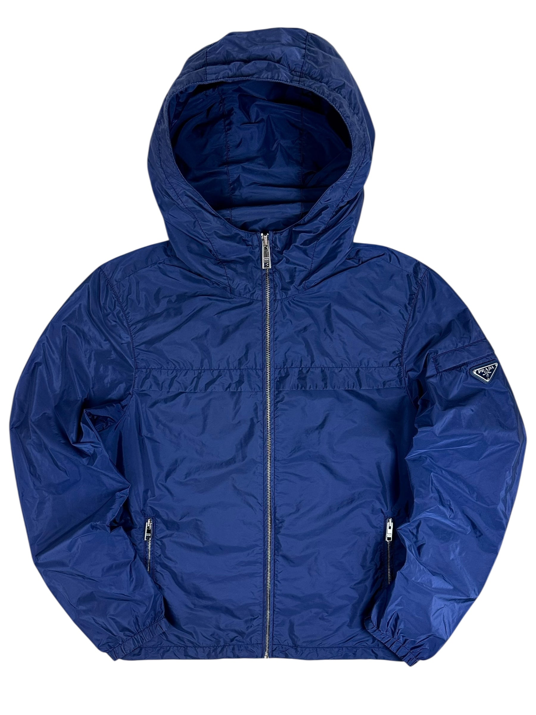 Veste Prada bleu taille 48 - Vue de face