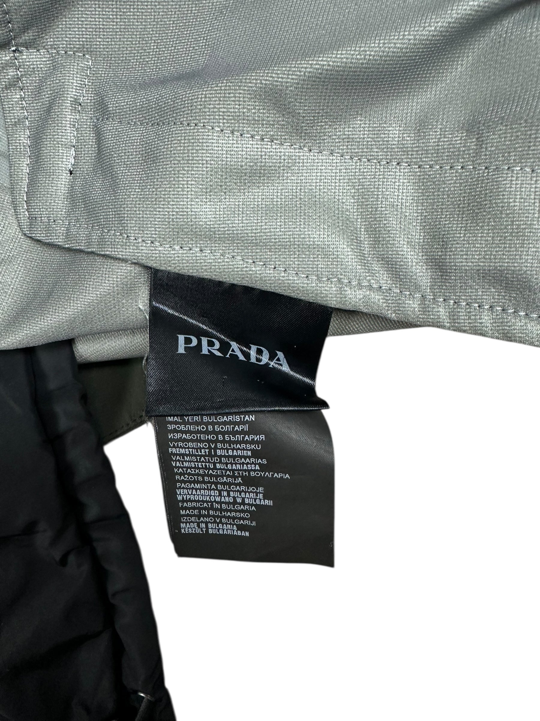 Veste Prada kaki / noir taille 48 - Vue 8
